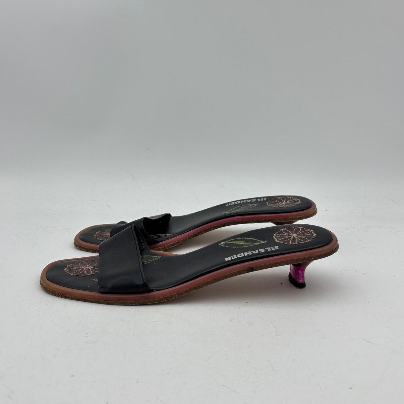 Jil Sander × Raf Simons VTGJil Sander Raf Simons Kitten Heel Sandals 38 US 8 Y2K Size US 8 / IT 38 - 5 Thumbnail