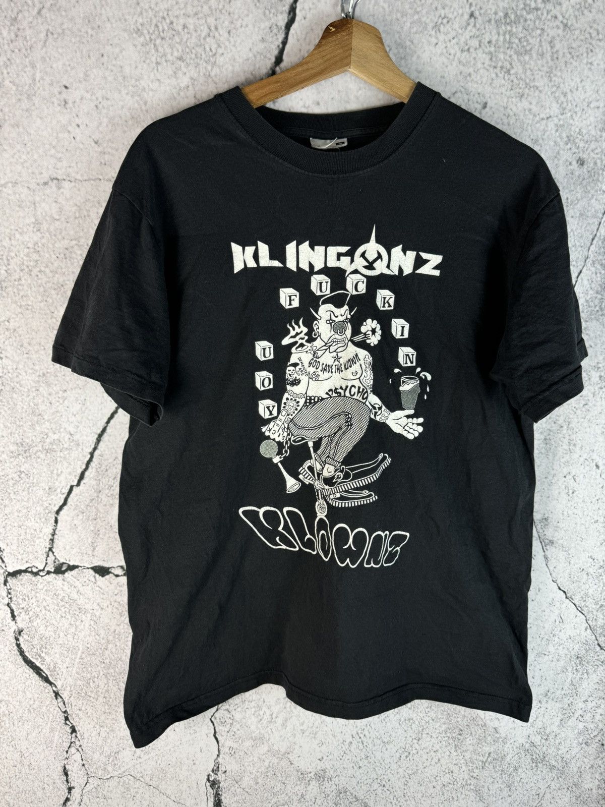 Band Tees × Streetwear × Vintage Vintage 00s Klingonz Psychobilly 