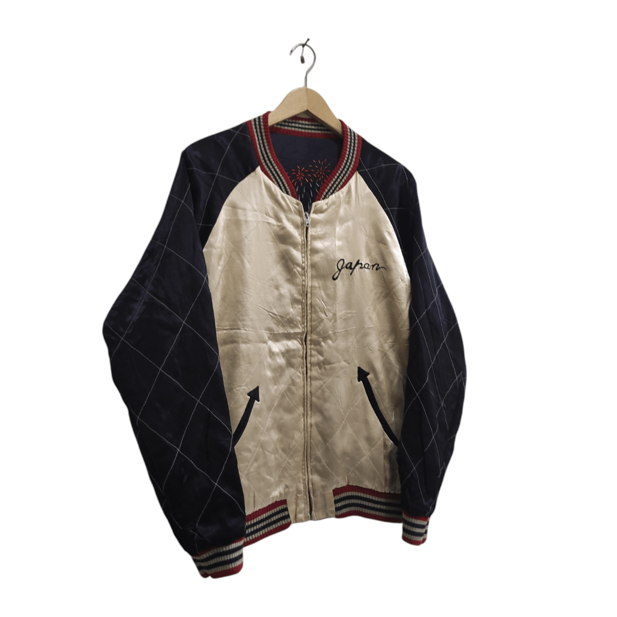 Japanese Brand × Toyo Enterprises Vintage cropped head sukajan souvenir jacket 100% rayon Size US L / EU 52-54 / 3 - 4 Thumbnail