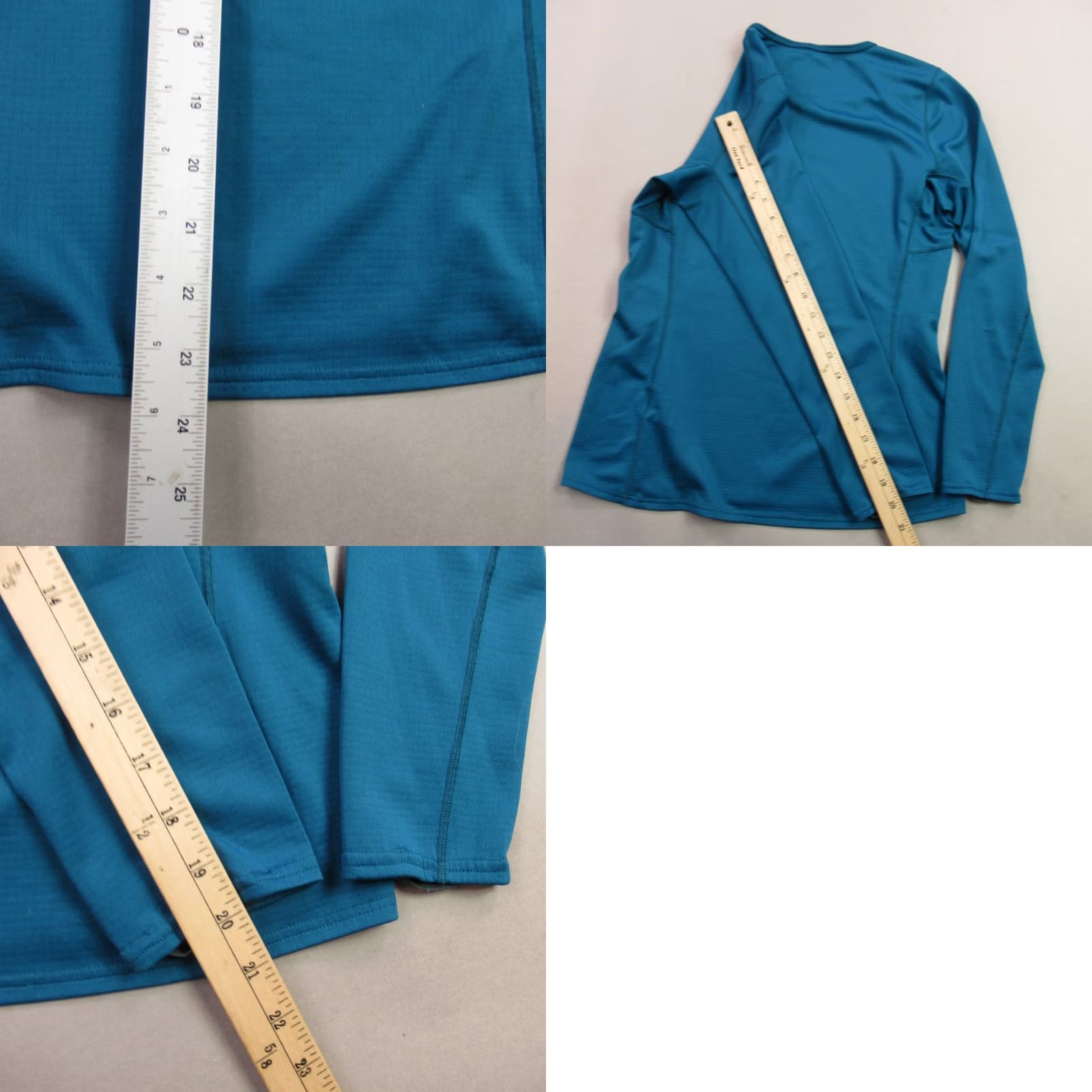 Patagonia Patagonia Shirt Womens Small Long Sleeve Crew Neck Blue Capilene Baselayer shirt Size S / US 4 / IT 40 - 8 Thumbnail