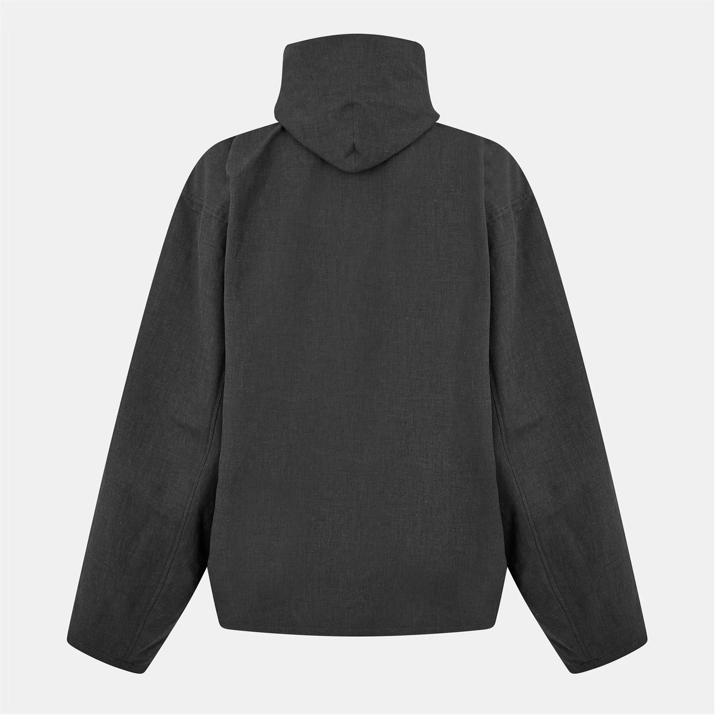 Balenciaga o1g2r1mq0226 Zip Hoodie In Black Size US L / EU 52-54 / 3 - 2 Thumbnail