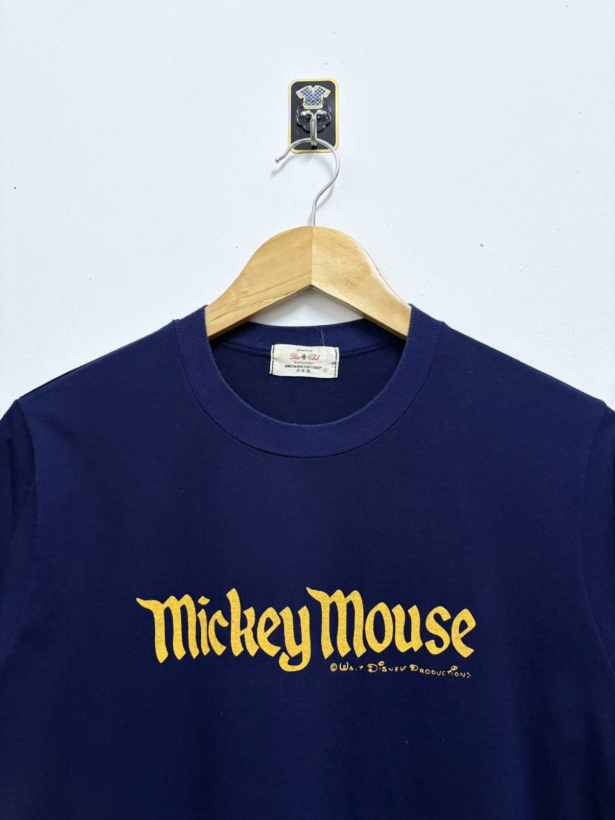 Vintage Vintage 80’s Walt Disney Mickey Mouse ( Japan Made ) T-Shirt Size US S / EU 44-46 / 1 - 3 Thumbnail