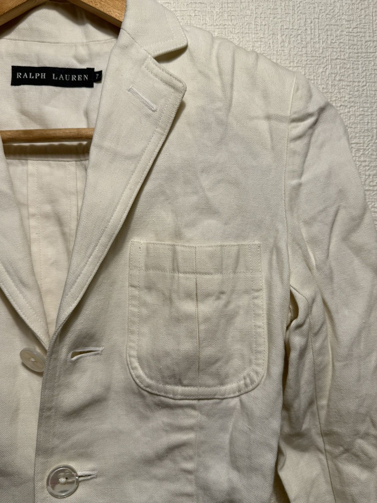 Ralph Lauren Ralph Lauren LINEN BLAZER JACKET Size S / US 4 / IT 40 - 5 Thumbnail