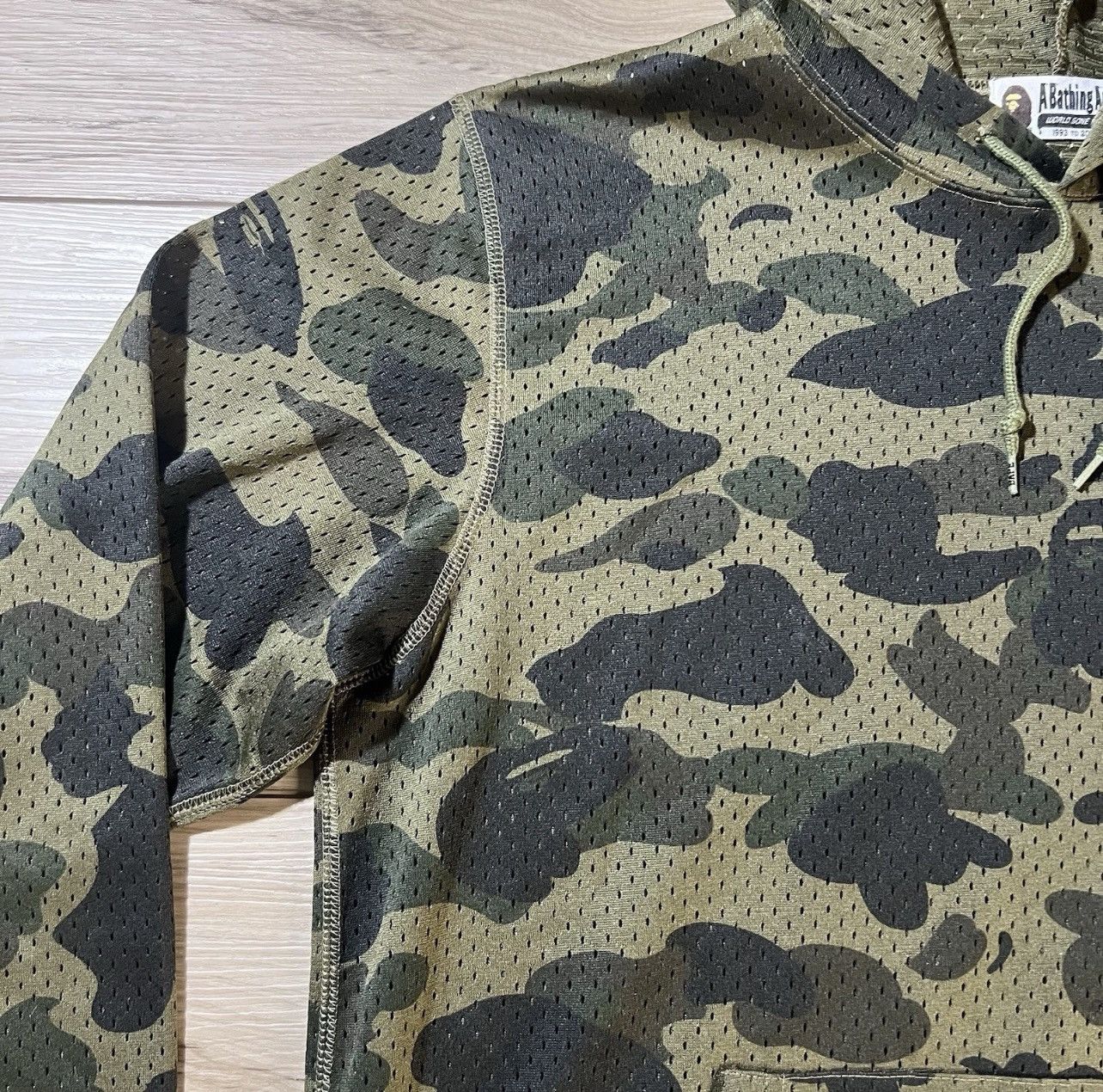 Bape Bape Camo Mesh Pullover Hoodie Size US XL / EU 56 / 4 - 4 Thumbnail
