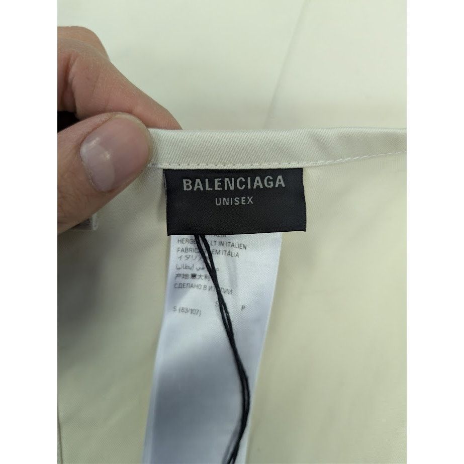 Balenciaga o1rshd1 Erewhon Unisex Papery Cotton Twill Dress in Washed Size US S / EU 44-46 / 1 - 14 Thumbnail