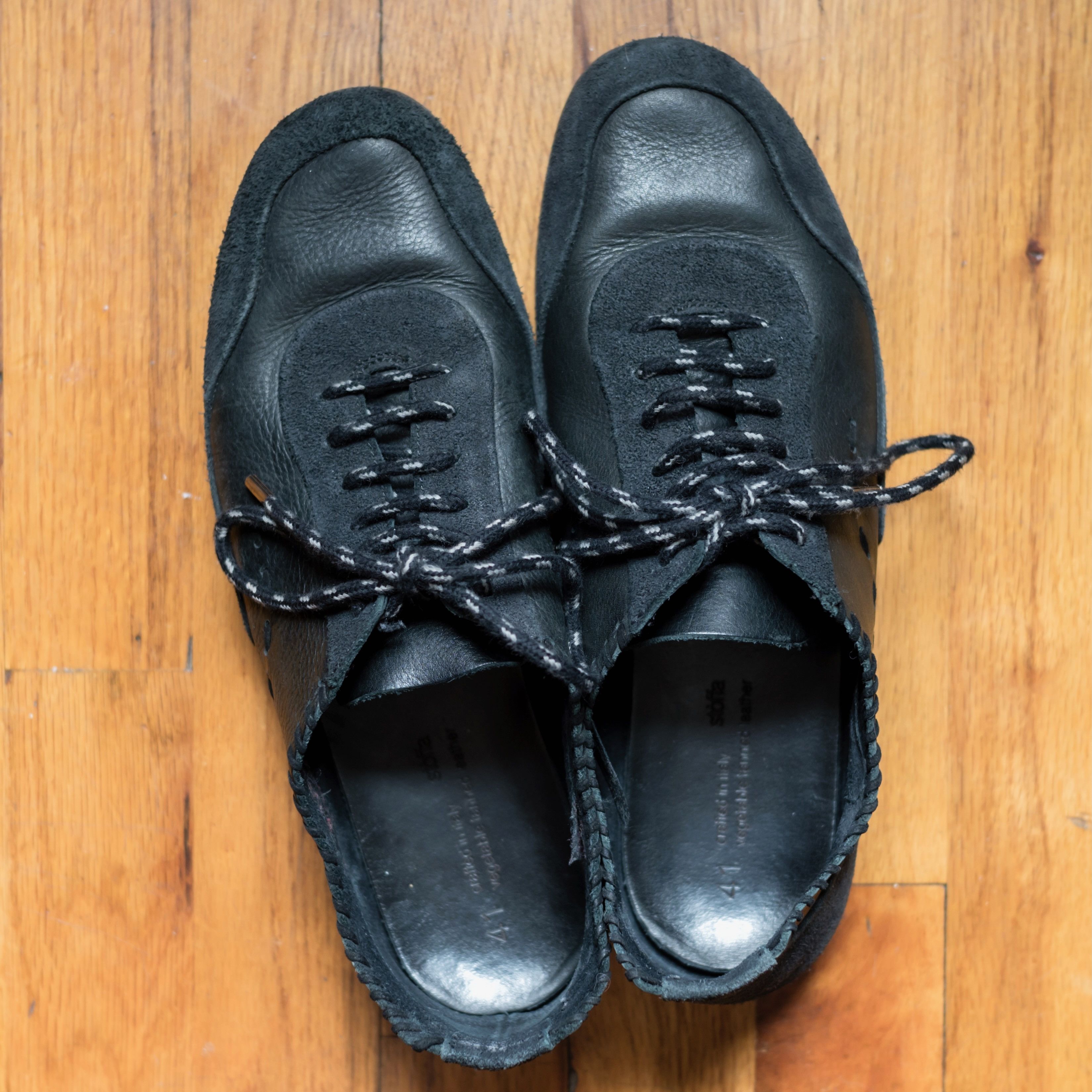 Stoffa Stoffa Special Edition Leather and Suede Trainer - Size 9.5 Size US 9.5 / EU 42-43 - 2 Thumbnail