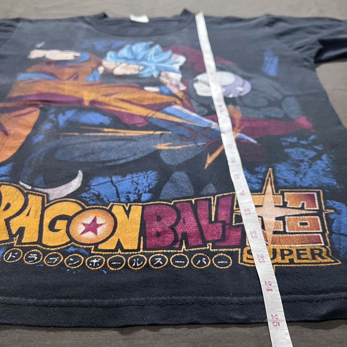 Anime Dragon Ball Z Super T-Shirt Goku vs jiren Anime Faded Size US L / EU 52-54 / 3 - 15 Thumbnail