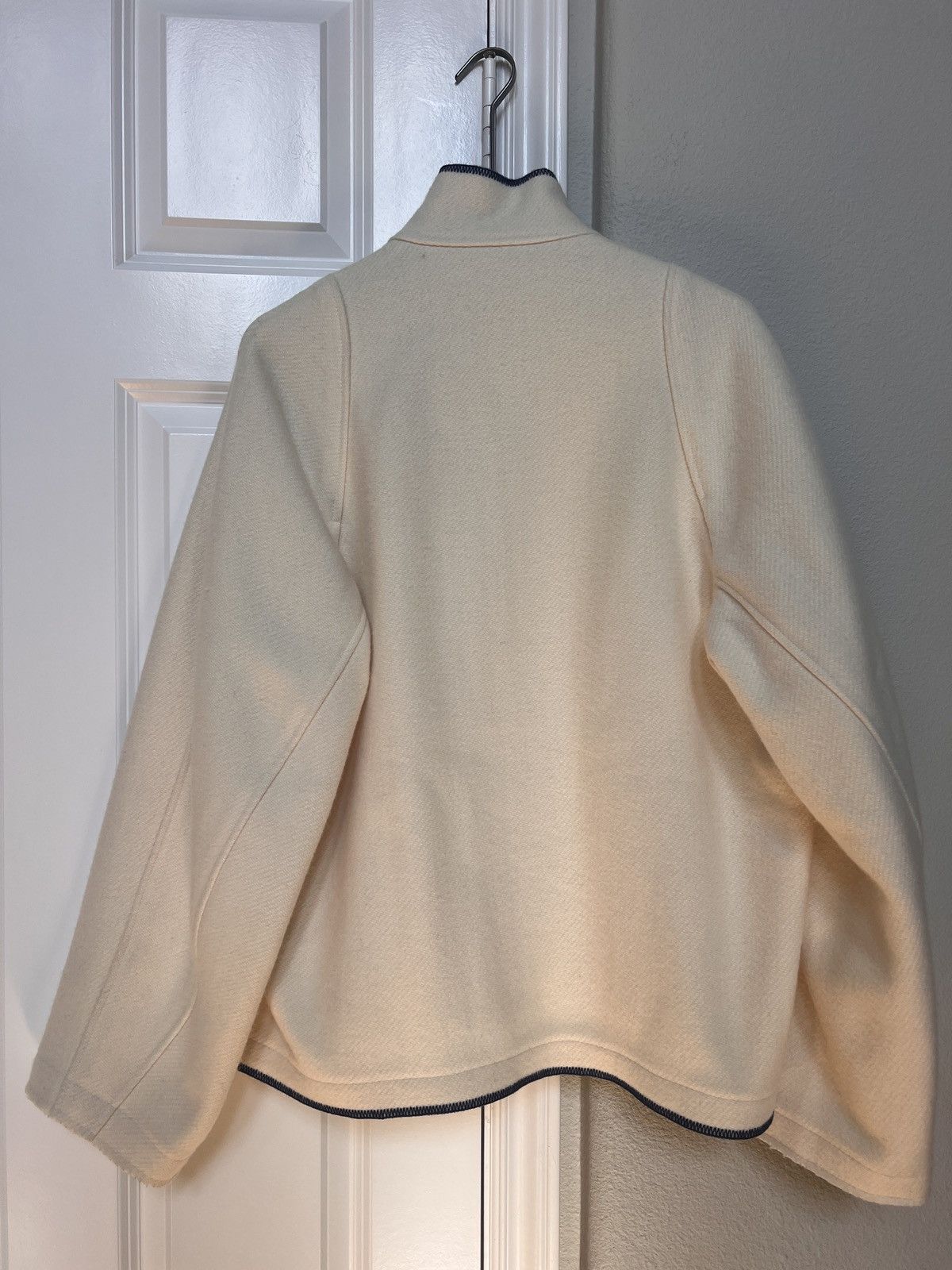 3MAN Wool blend blanket jacket white s/m (fits L-XL) Size US M / EU 48-50 / 2 - 3 Thumbnail