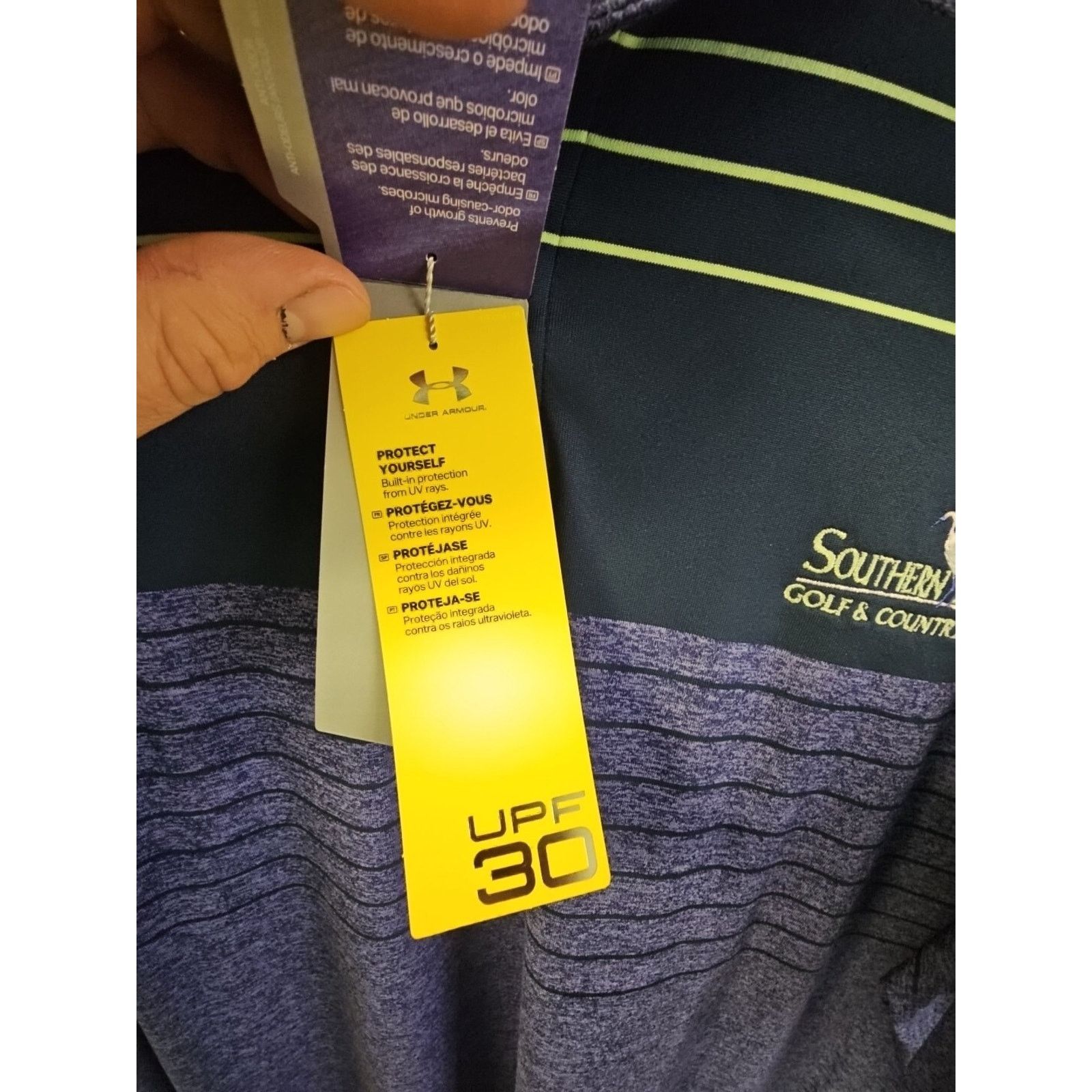 Under Armour Under Armour Golf Polo Southern Dunes Orlando Men 2XL UPF 30 Size US XXL / EU 58 / 5 - 6 Thumbnail