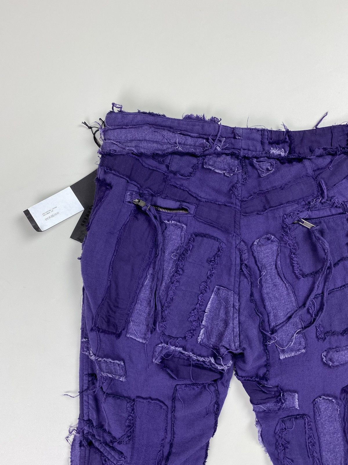 Haider Ackermann BNWT! Haider Ackermann ladies patchwork cropped pants Size 26" / US 2 / IT 38 - 24 Thumbnail