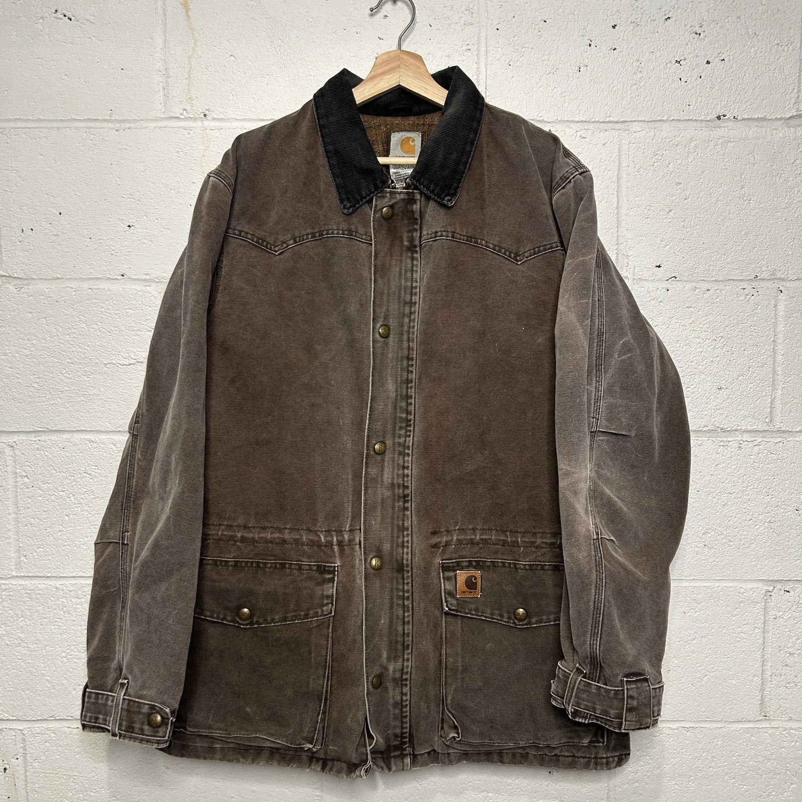 Carhartt Vintage Carhartt Blanket-Lined Ranch Coat “Chestnut” C52 CHT Size US L / EU 52-54 / 3 - 1 Thumbnail
