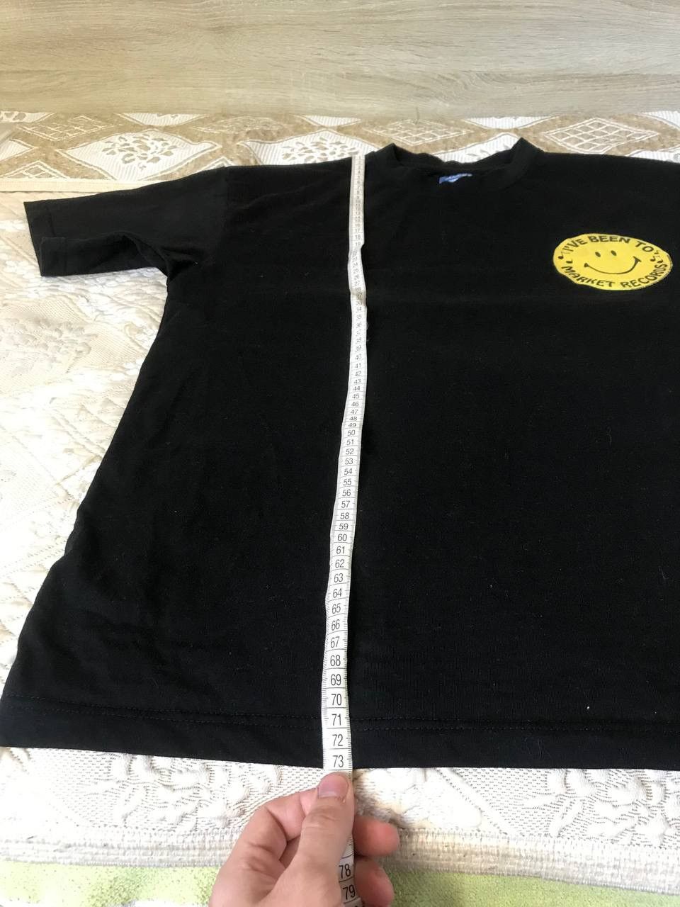 Market 🔥 Market Records x Smiley Graphic Art Afterhours T Shirt Y2K Size US L / EU 52-54 / 3 - 10 Thumbnail