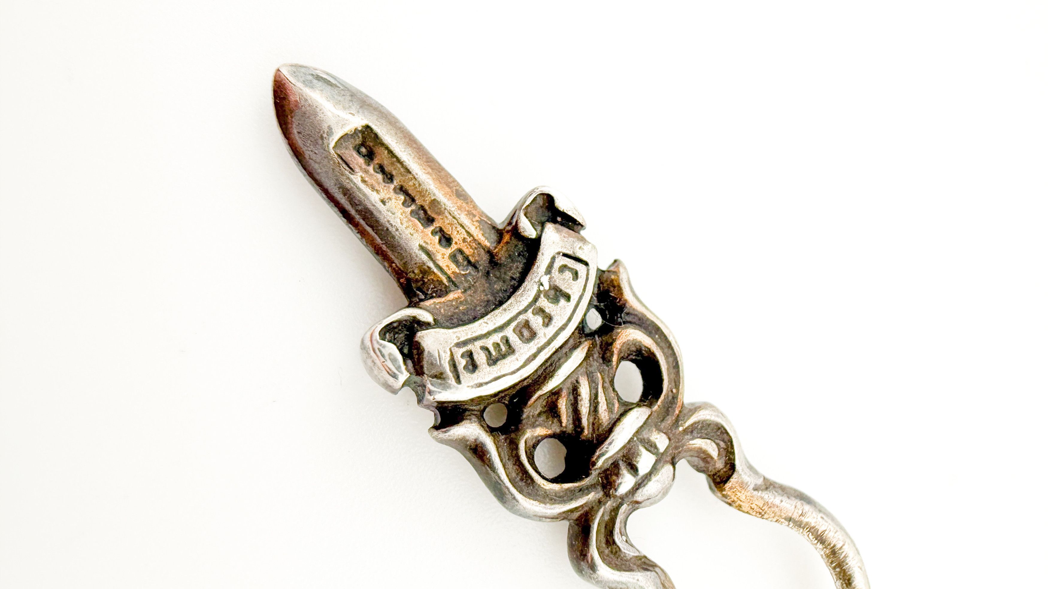 Chrome Hearts RARE! Chrome Hearts Necklace Dagger Zip Pendant Charm Size ONE SIZE - 5 Thumbnail