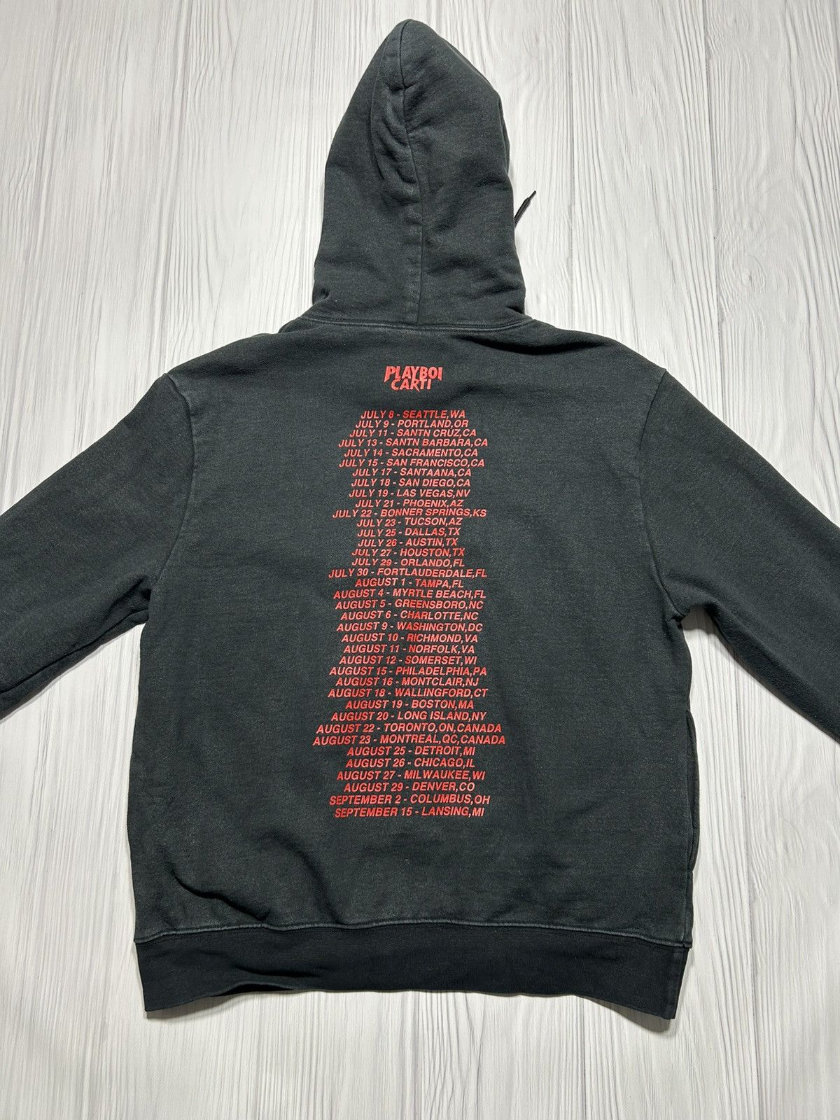 Playboi Carti Playboy Carti Tour Hoodie Rap Girls Size S Size US S / EU 44-46 / 1 - 13 Thumbnail
