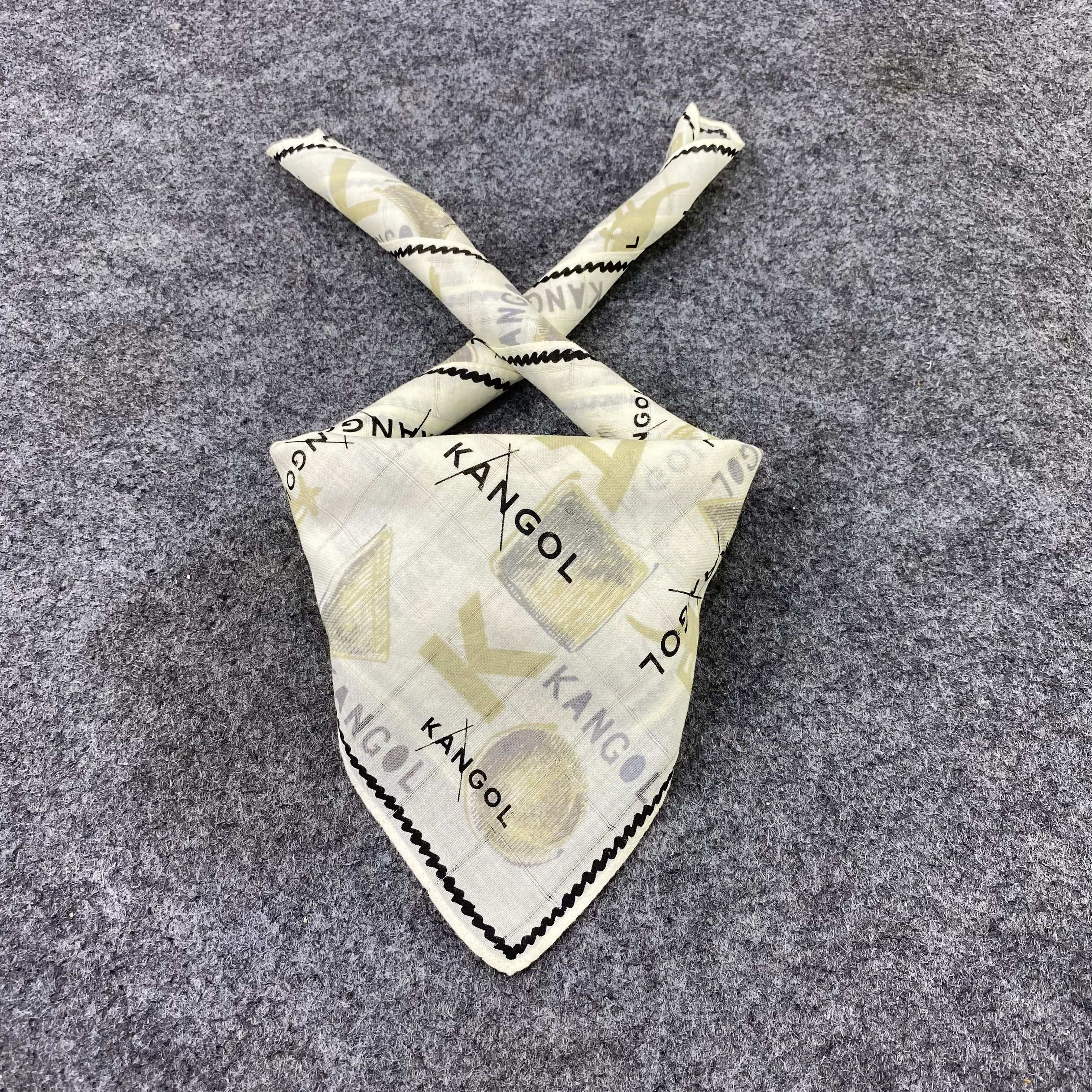 Kangol × Vintage Rare Vintage Kangol Handkerchief / hanky scarf-B1504 Size ONE SIZE - 2 Thumbnail