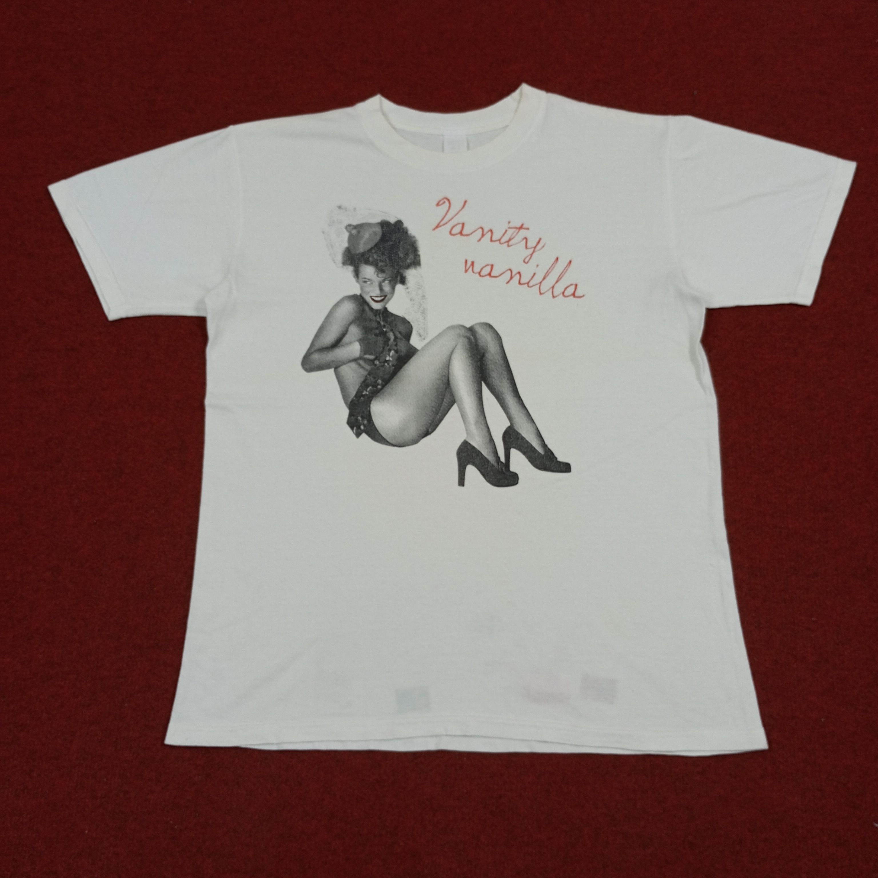 Vintage Vanity Vanilla Streetwear Style Tshirt Size US M / EU 48-50 / 2 - 1 Thumbnail