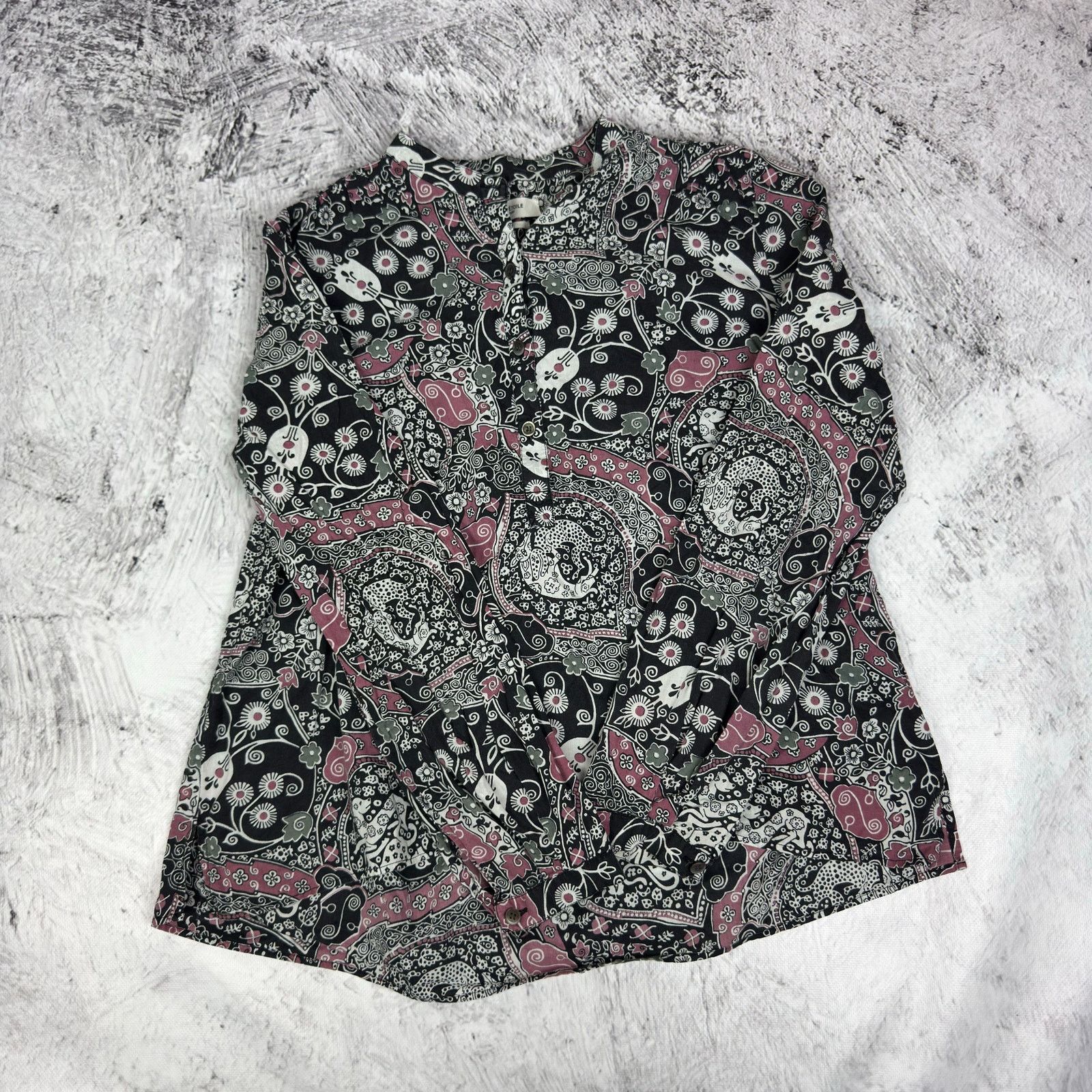 Isabel Marant Isabel Marant Étoile Maria Women Multicolor Cotton Blouse 38 Size XS / US 0-2 / IT 36-38 - 1 Thumbnail