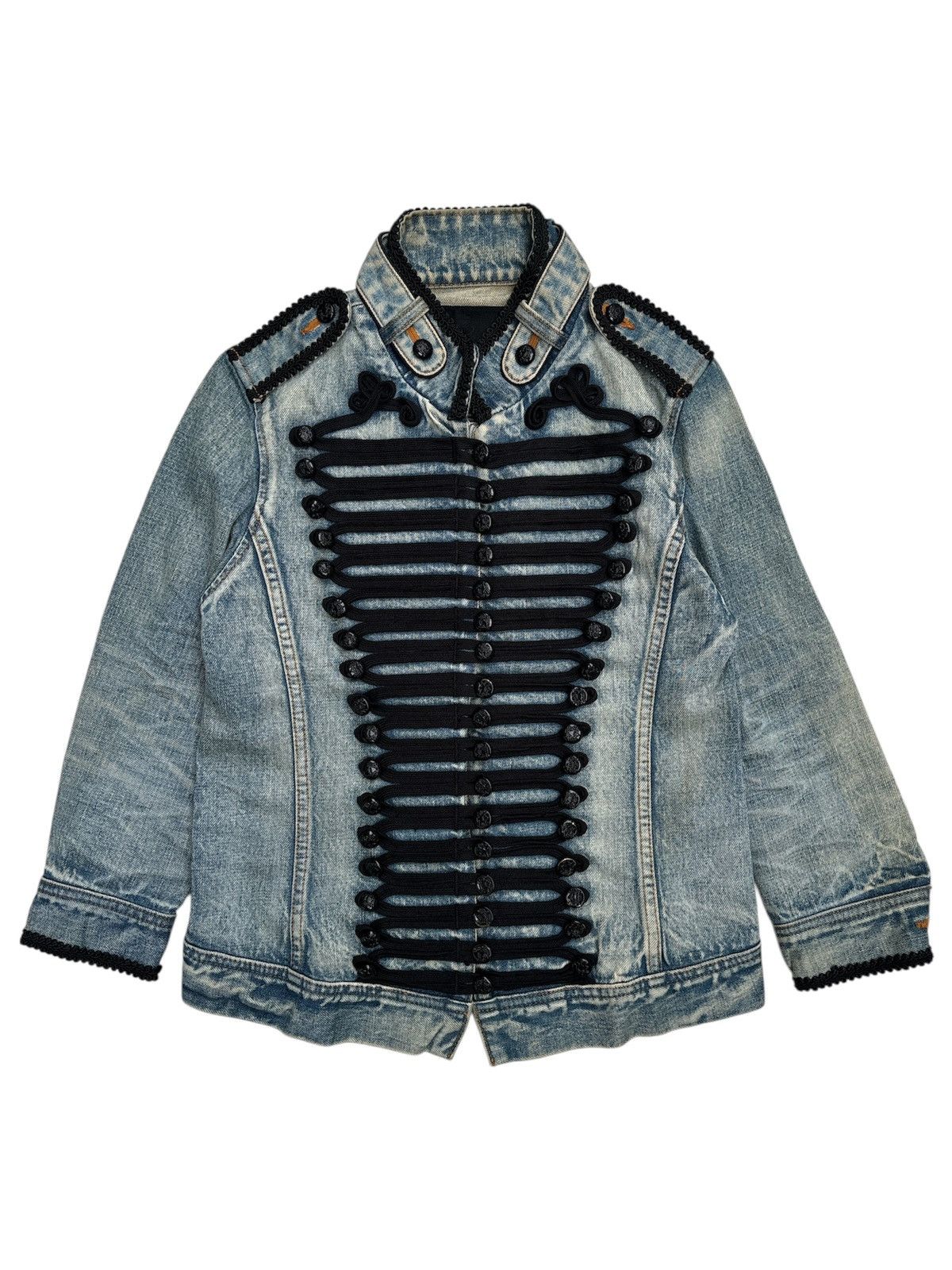 Le Grande Bleu (L.G.B.) Napoleon Denim Jacket Size US XS / EU 42 / 0 - 1 Thumbnail