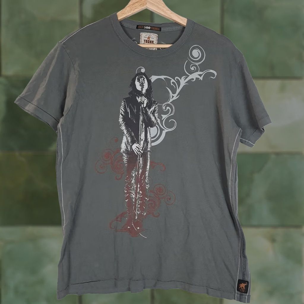 Vintage Trunk LTD Mens Small Gray Music Graphic Tee Limited Edition Size US S / EU 44-46 / 1 - 1 Thumbnail