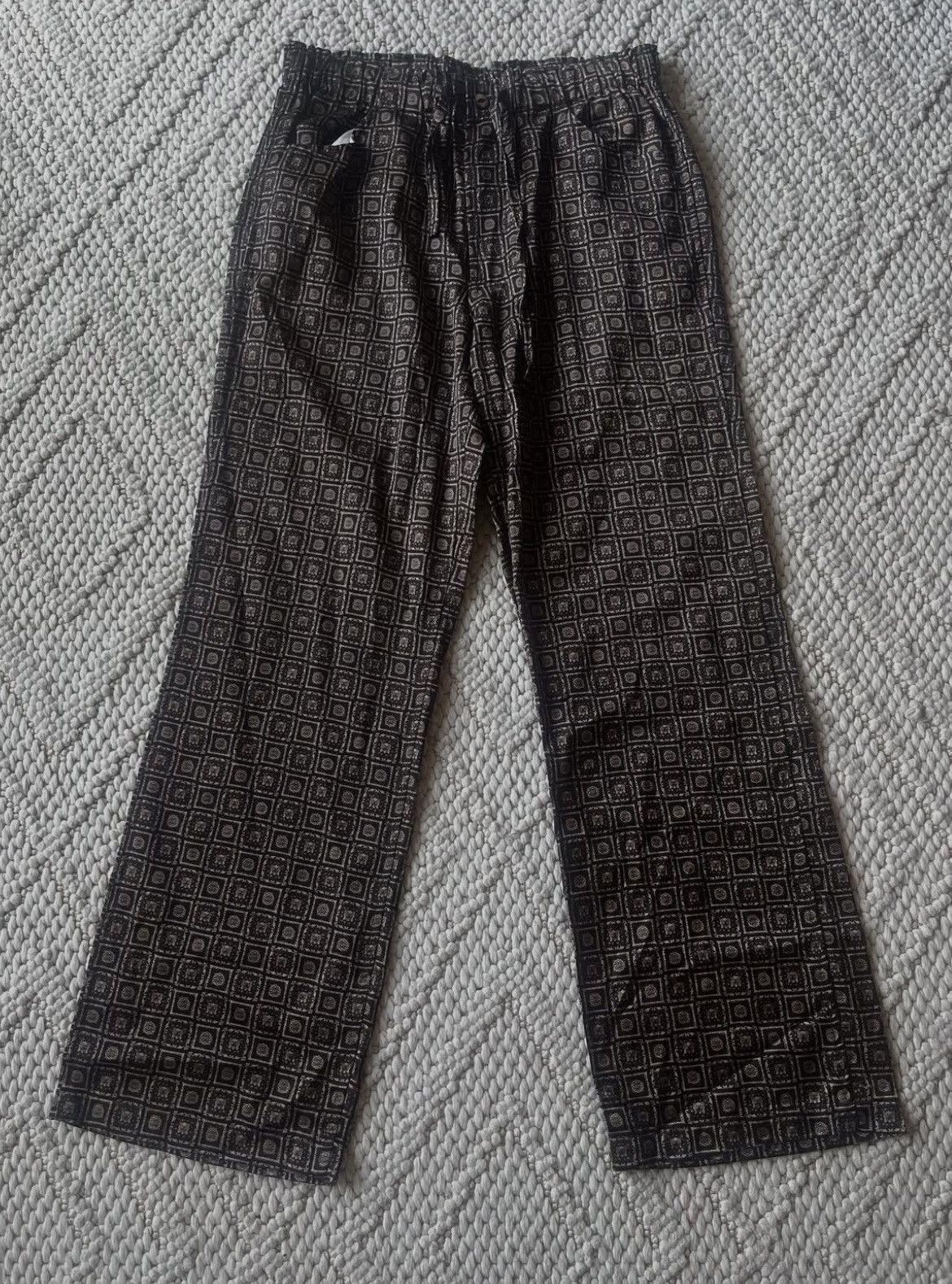 Needles Needles Japan lightweight string easy wide leg pants Size US 30 / EU 46 - 1 Thumbnail