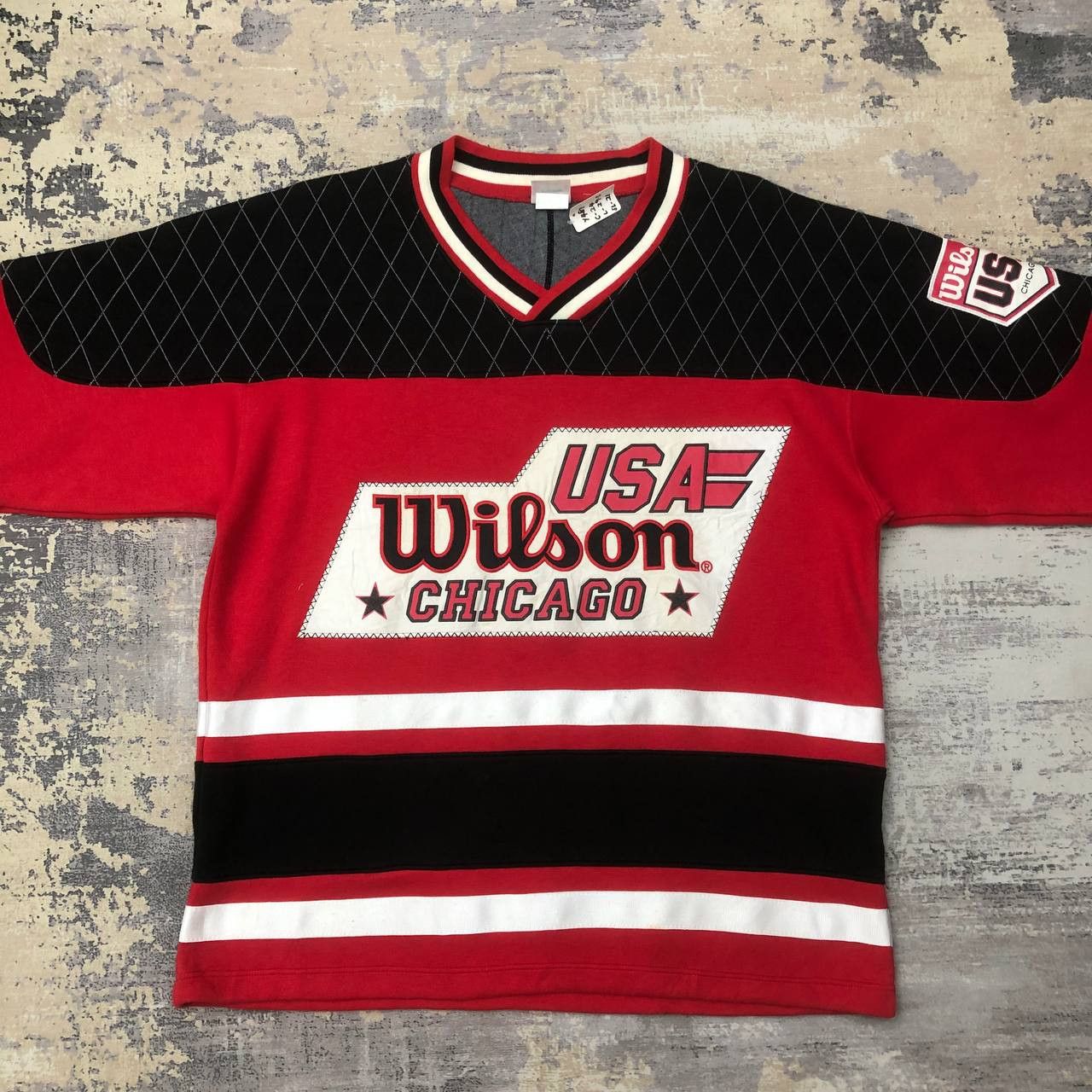 Vintage × Wilson Y487 90s WILSON ONE SET JACKET & TRACKSUIT PANTS Size US L / EU 52-54 / 3 - 3 Thumbnail