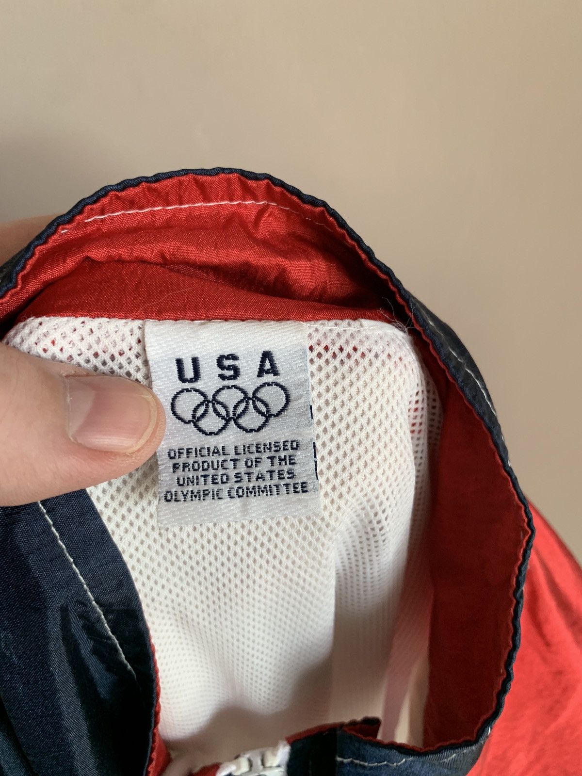 USA Olympics USA Olympics Vintage Zip Jacket Retro Size Medium Size US M / EU 48-50 / 2 - 17 Thumbnail