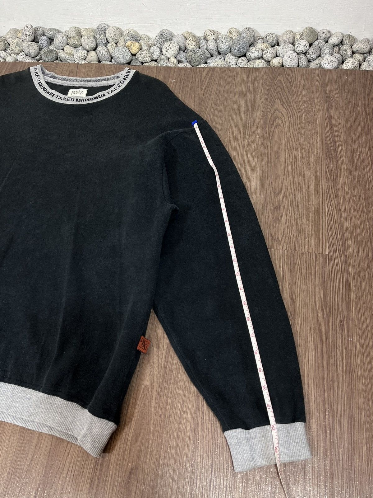Japanese Brand × Takeo Kikuchi 00’s Takeo Kikuchi Japan Neck Taped Sweatshirt Size US XL / EU 56 / 4 - 12 Thumbnail
