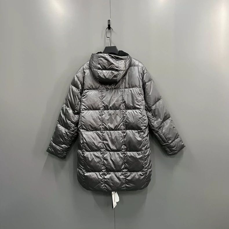Prada Prada Black and silver hooded double-sided down jacket 2502 Size US S / EU 44-46 / 1 - 3 Thumbnail