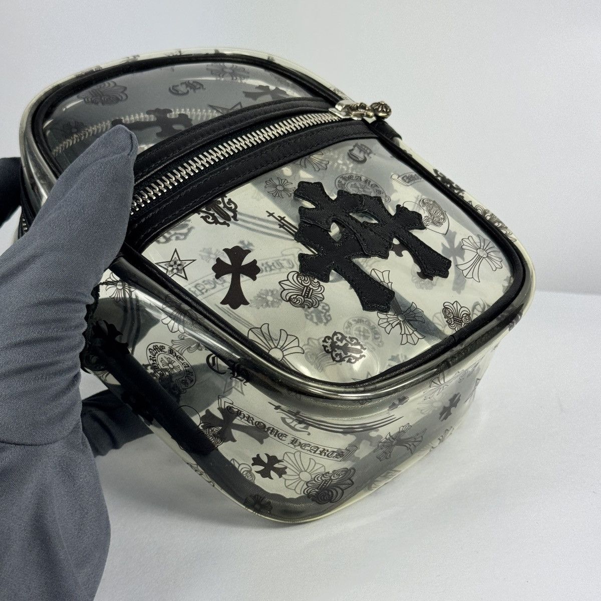 Chrome Hearts Chrome Hearts - Leather Cross Body Transparent Bag Size ONE SIZE - 7 Thumbnail