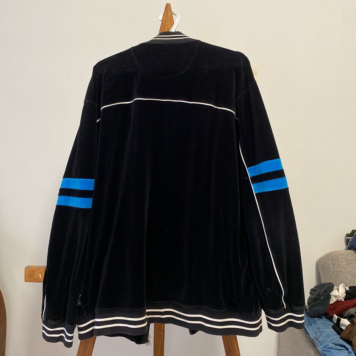Fila Fila Velour Tracksuit Size US XL / EU 56 / 4 - 2 Thumbnail