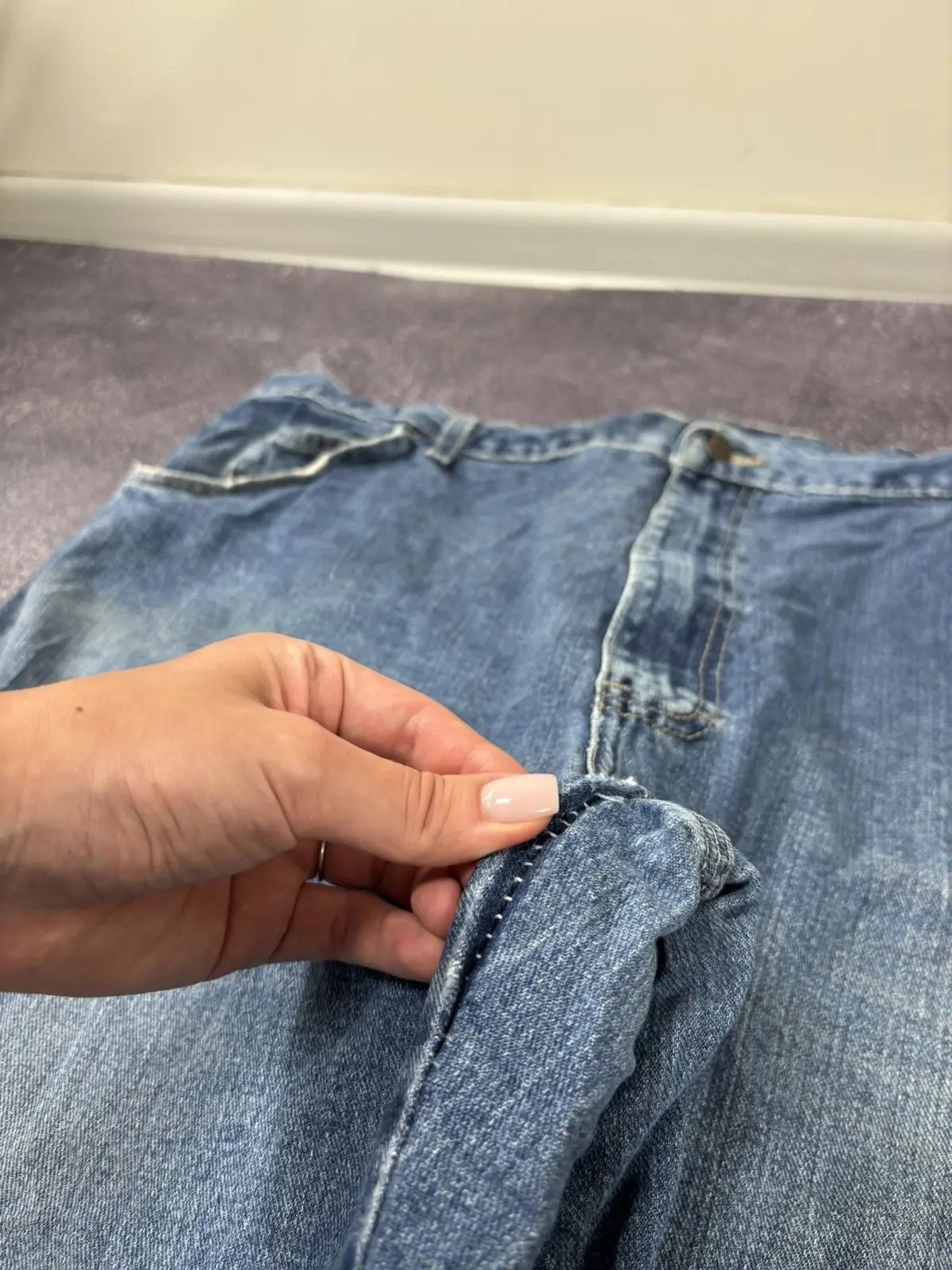 Dickies × Vintage Vintage Dickies Relaxed Fit American Work Denim Baggy Jeans Size US 44 / EU 60 - 9 Thumbnail