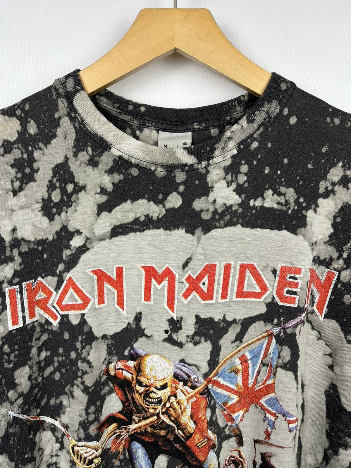 Band Tees Vintage Iron Maiden The Trooper Rock Band T Shirt 1990’s Size US M / EU 48-50 / 2 - 6 Thumbnail