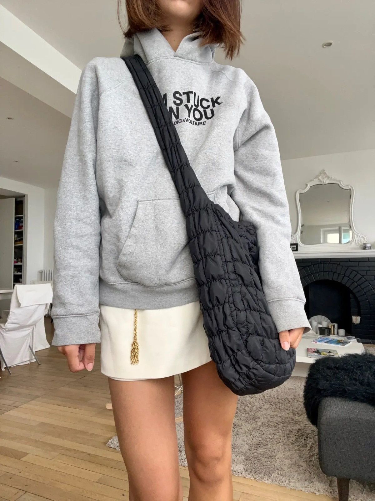 Japanese Brand × Vintage Y2k shoulder down shopper bag designer tote bag with ruffles Size ONE SIZE - 4 Thumbnail