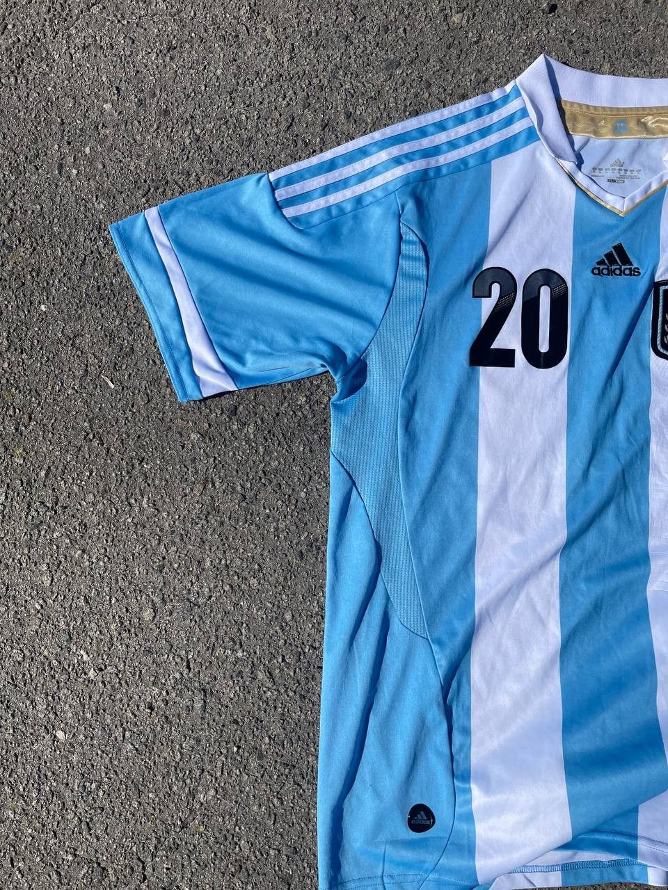 Adidas Adidas Argentina Soccer Jersey 2010 World Cup (Fan Replica) Size US L / EU 52-54 / 3 - 2 Thumbnail