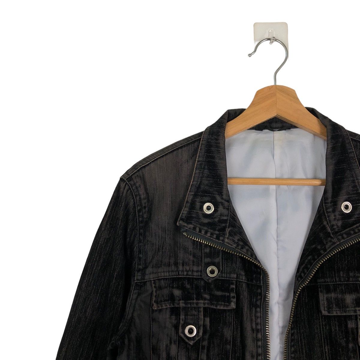 Japanese Brand 🔥RARE TRUCKER DENIM JACKET PLACE PLAN JAPAN ISSEY MIYAKE Size US L / EU 52-54 / 3 - 6 Thumbnail