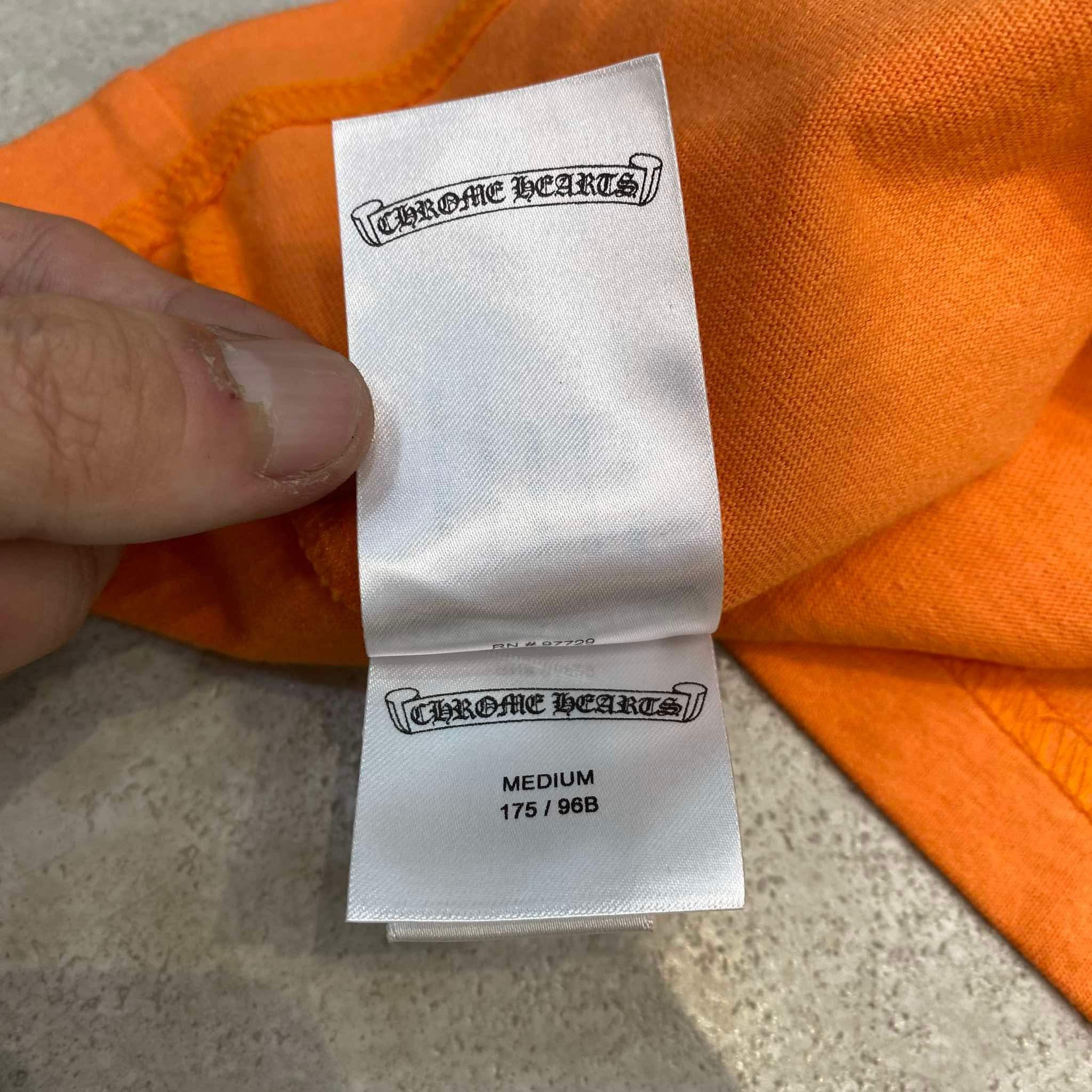 Chrome Hearts CHROME HEARTS Matty Boy Link Build T Shirt ORANGE Size US M / EU 48-50 / 2 - 11 Thumbnail