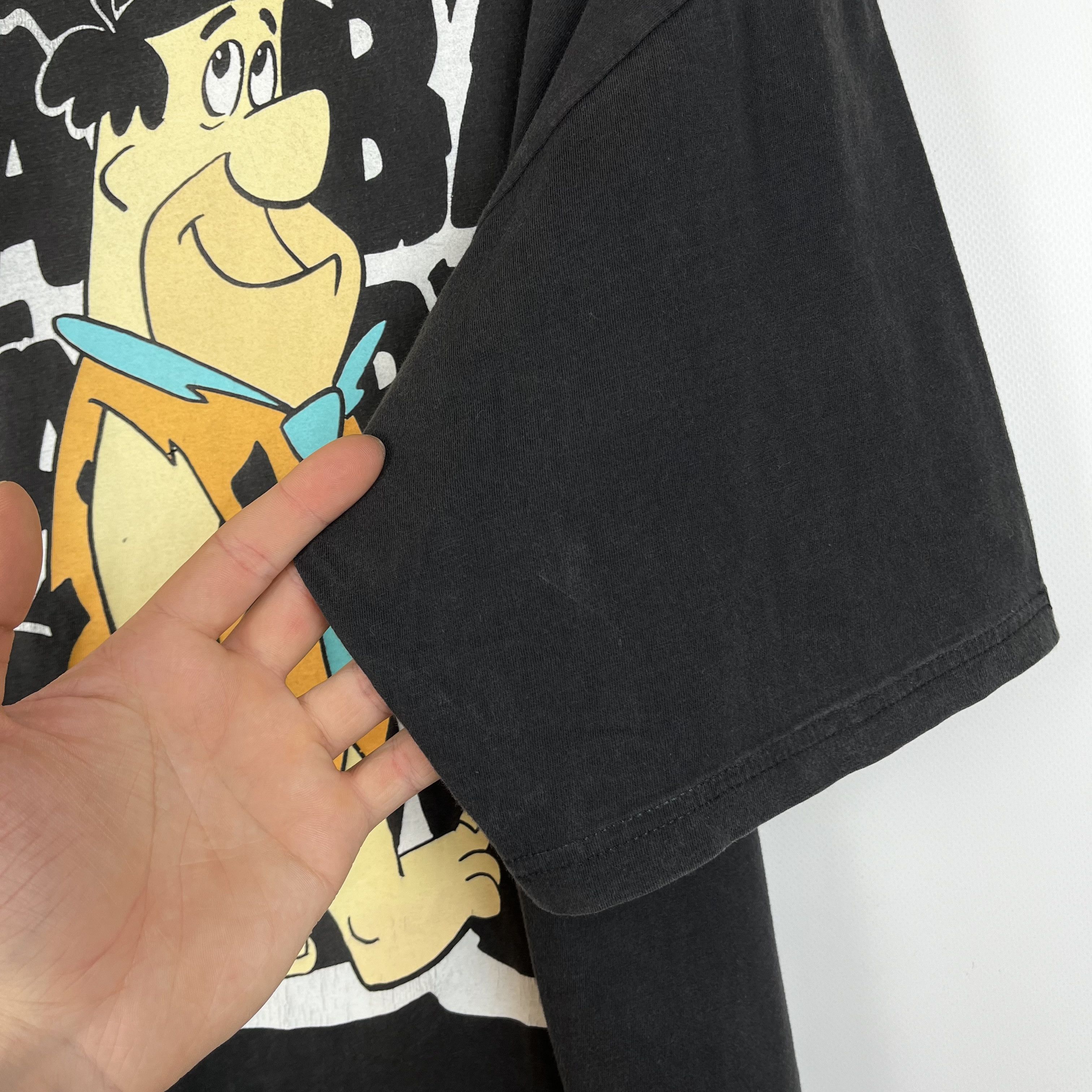 Cartoon Network Vintage Flintstones Yaba Daba Doo Cartoon T Shirt 1993 Size US XL / EU 56 / 4 - 16 Thumbnail