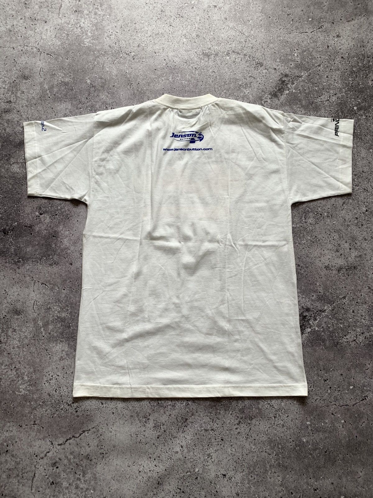 Vintage 🔥VINTAGE JENSON BUTTON FORMULA 1 00’s RACING PROMO T-SHIRT Size US M / EU 48-50 / 2 - 7 Thumbnail
