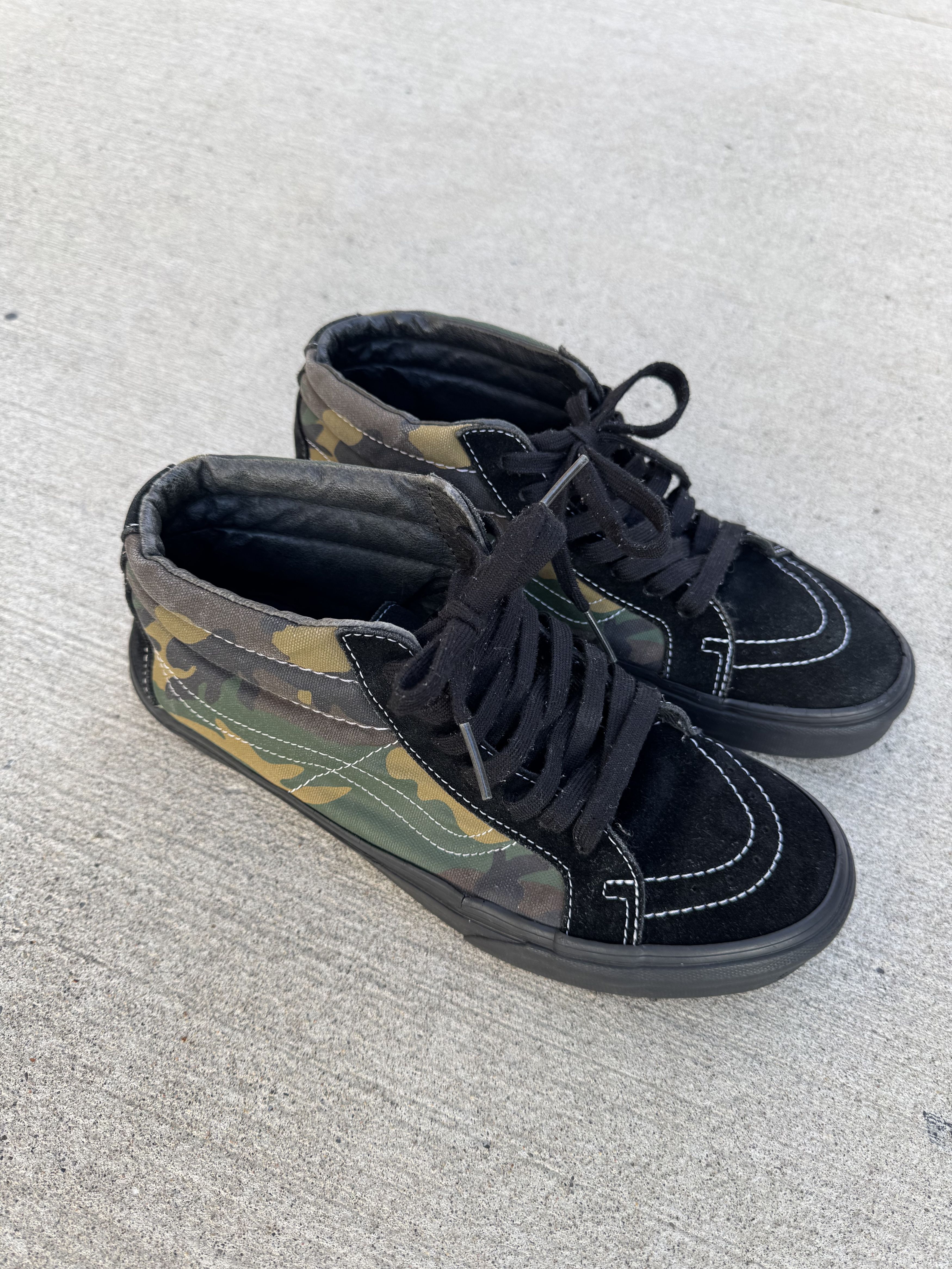 Supreme × Vans ss15 supreme vans sk8 mid in woodland camo. Size US 9.5 / EU 42-43 - 3 Thumbnail