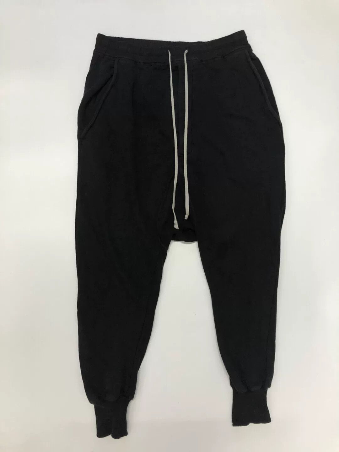 Rick Owens Rick Owens Black Tapered Pants Size US 26 / EU 42 - 1 Thumbnail