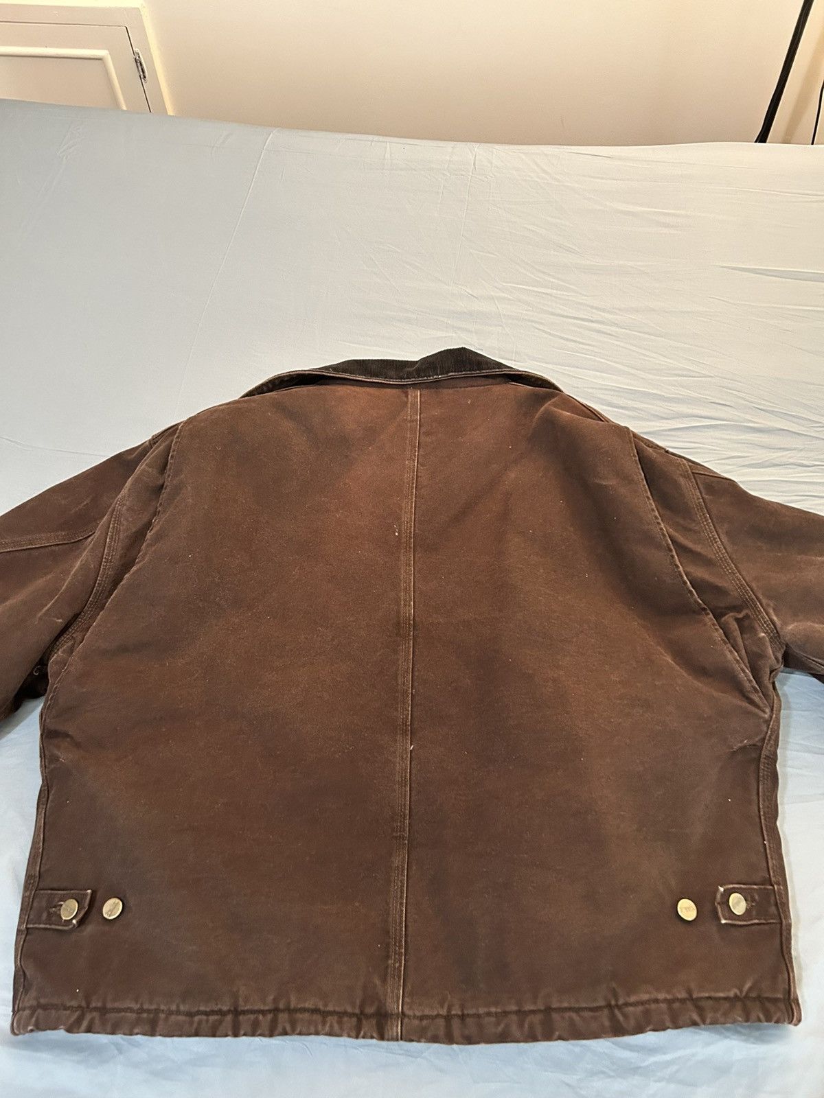 Carhartt Vintage 90s Carhartt J22 brown jacket 2xl Size US XXL / EU 58 / 5 - 8 Thumbnail