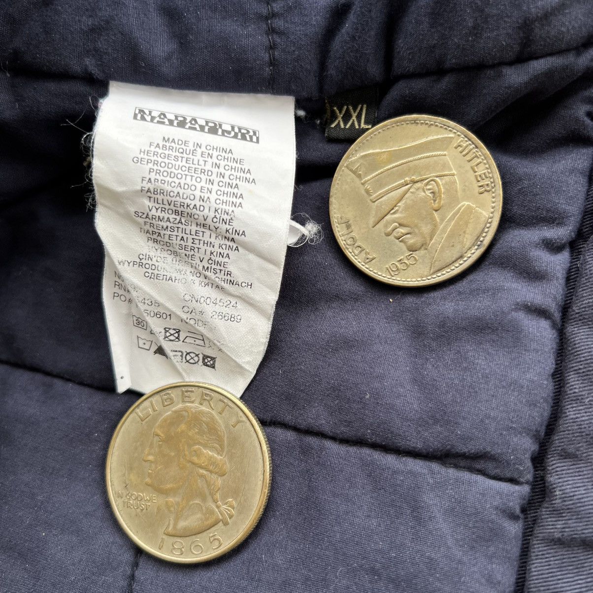 Napapijri × Vintage Vintage 90s Y2K Napapijri Geographic Jacket - XL Size US XL / EU 56 / 4 - 11 Thumbnail