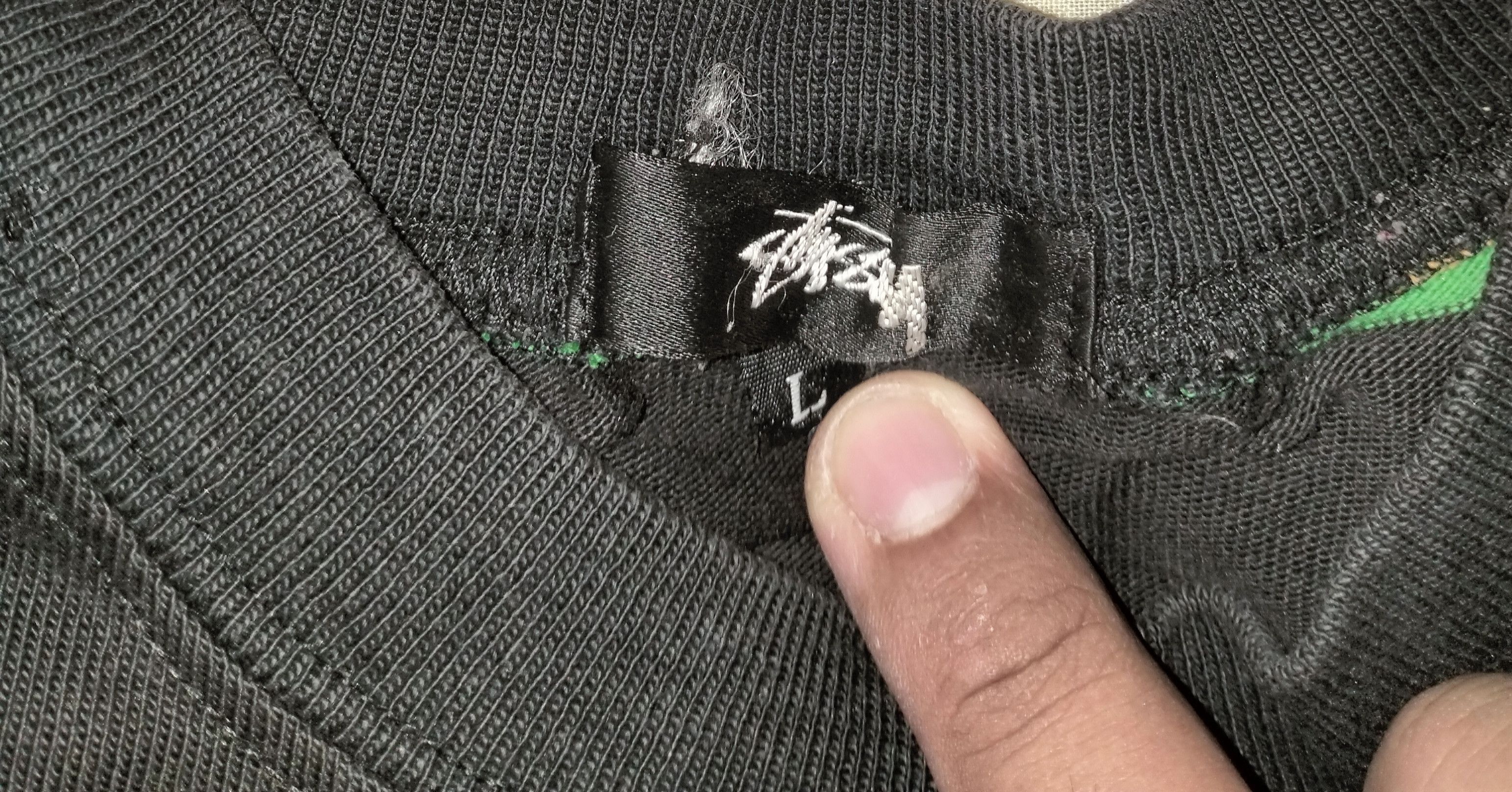 Stussy × Vintage Vintage 80s Stussy Rasta Marimbas Pocket Tee (RARE) Size US L / EU 52-54 / 3 - 4 Thumbnail