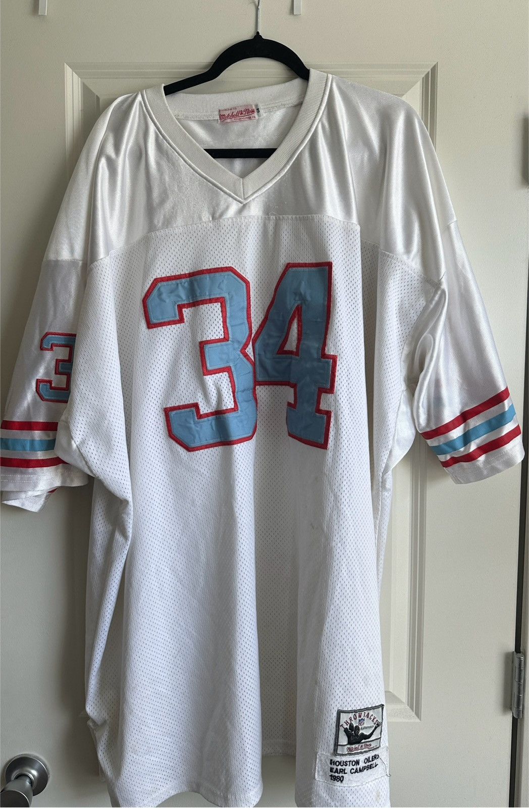 NFL Houston Oilers Campbell Jersey Size US XXL / EU 58 / 5 - 1 Thumbnail