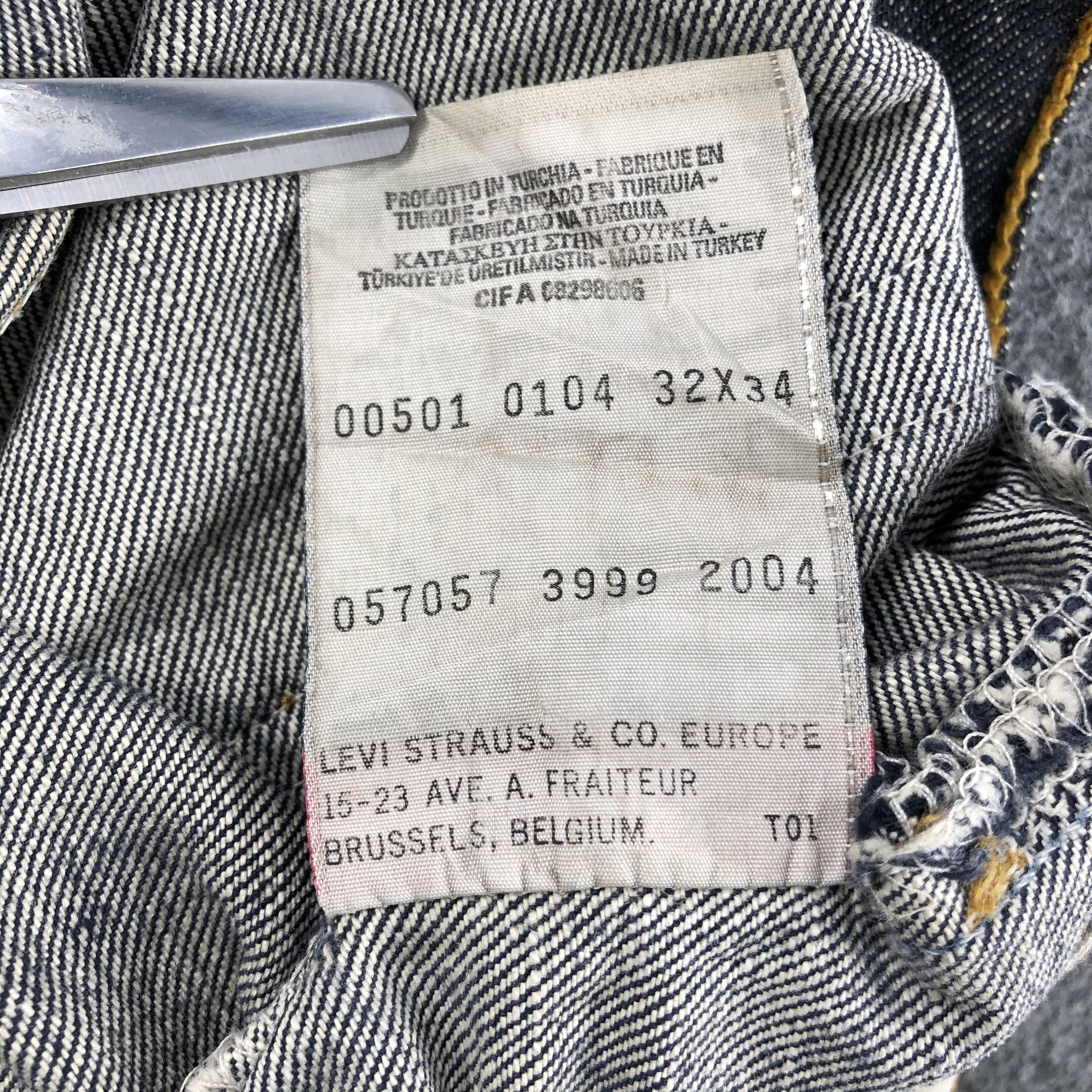 Levi's × Vintage Vintage 90s Distress Levis 501 Jeans-JM1557 Size US 31 - 12 Thumbnail
