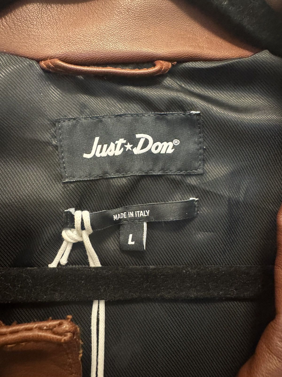 Just Don Just Don leather shooting shirt Size US L / EU 52-54 / 3 - 9 Thumbnail