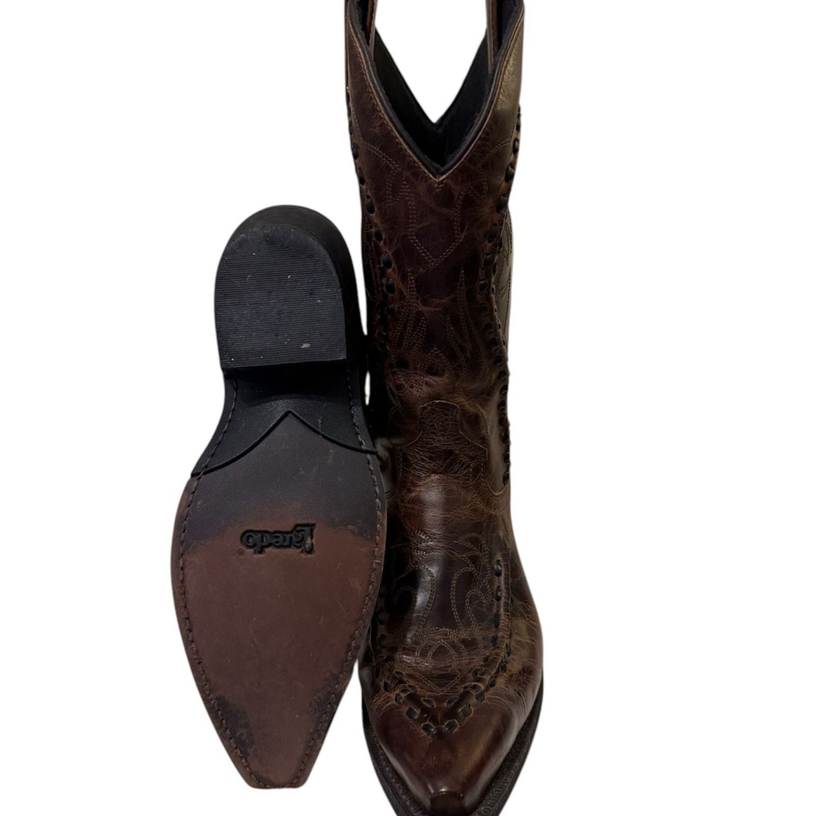 NBDN Nobrandedon VTG mens Laredo Laramie Boots Size US 7.5 / EU 40-41 - 3 Thumbnail