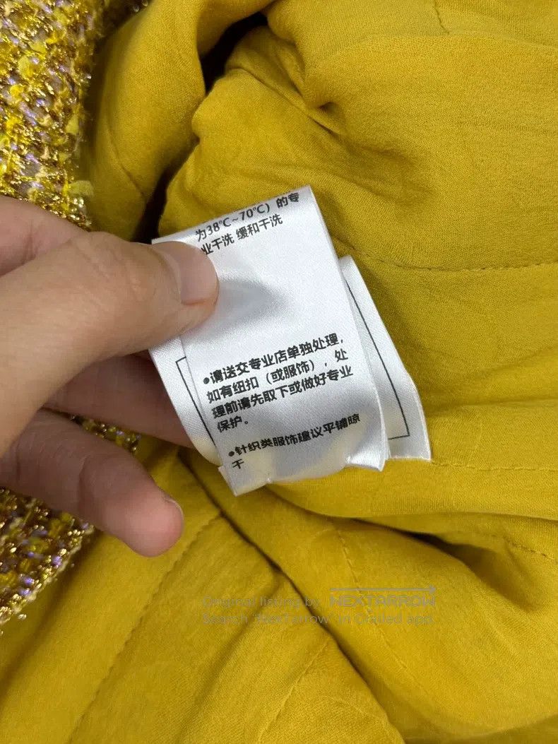 Chanel Chanel 23C gold tweed coat Size XS / US 0-2 / IT 36-38 - 8 Thumbnail