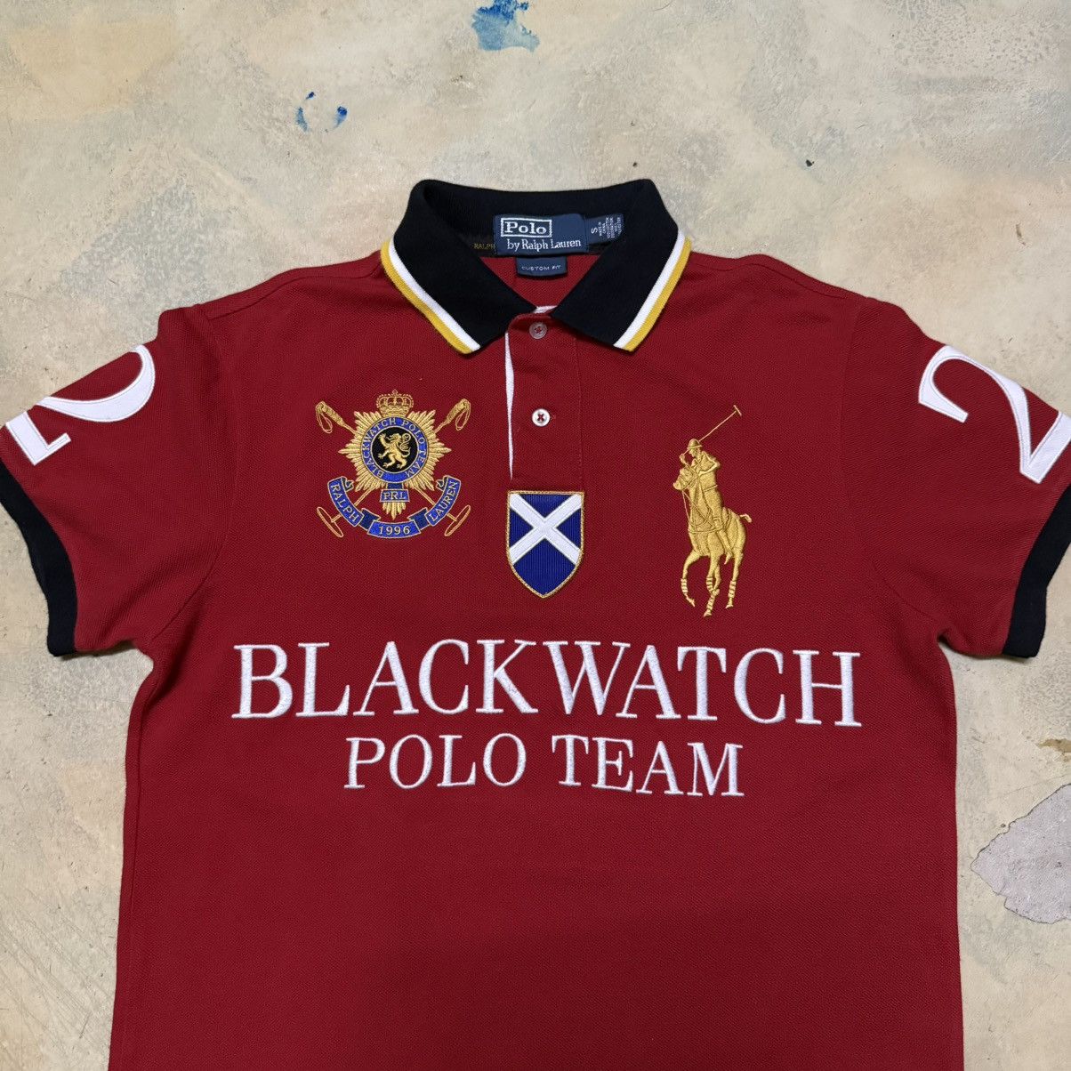Polo Ralph Lauren Polo Ralph Lauren Black Watch Big Logo Polo Shirt Size US S / EU 44-46 / 1 - 3 Thumbnail