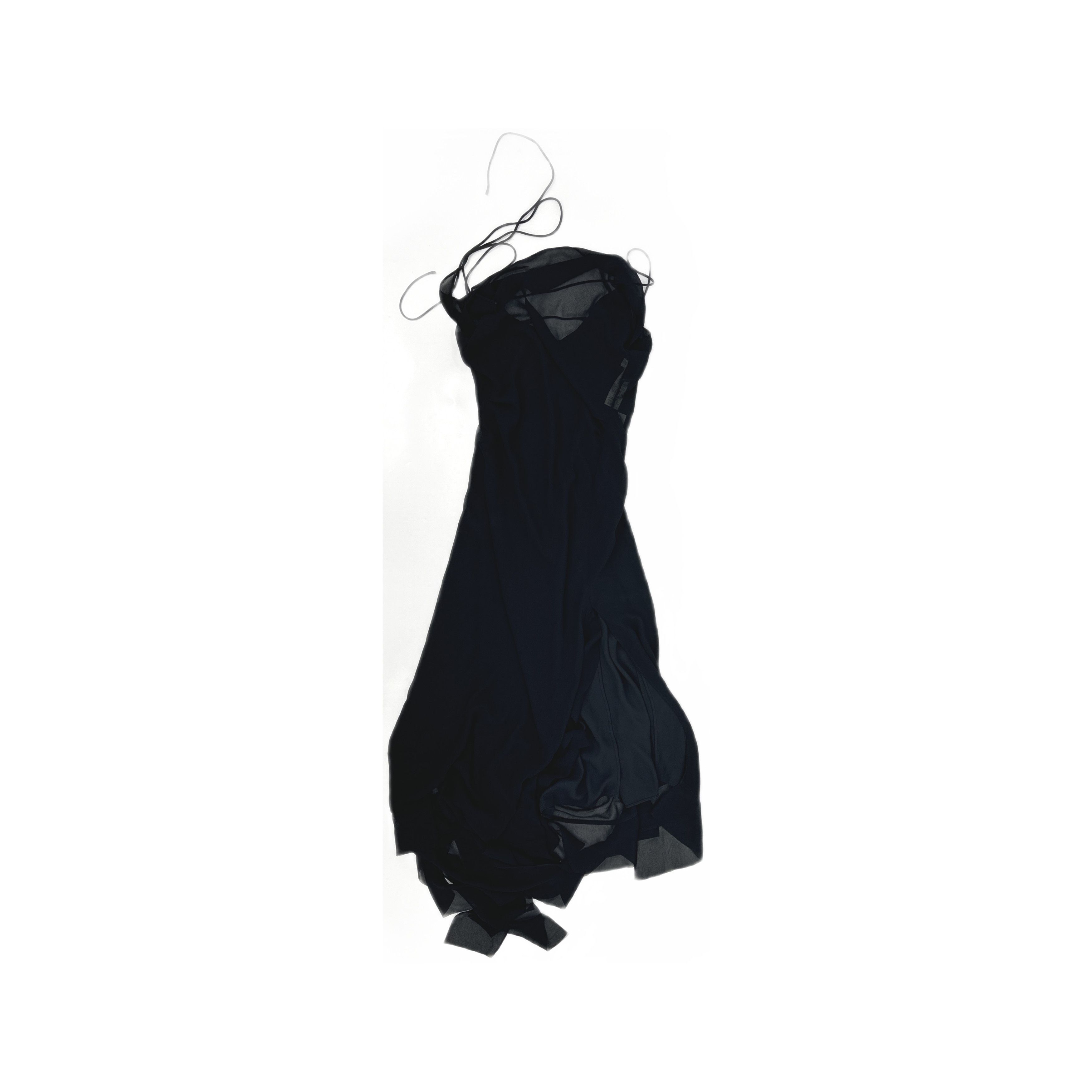 Acne Studios Acne Studios Black Chiffon Midi Dress Size 34 Size XS / US 0-2 / IT 36-38 - 1 Thumbnail